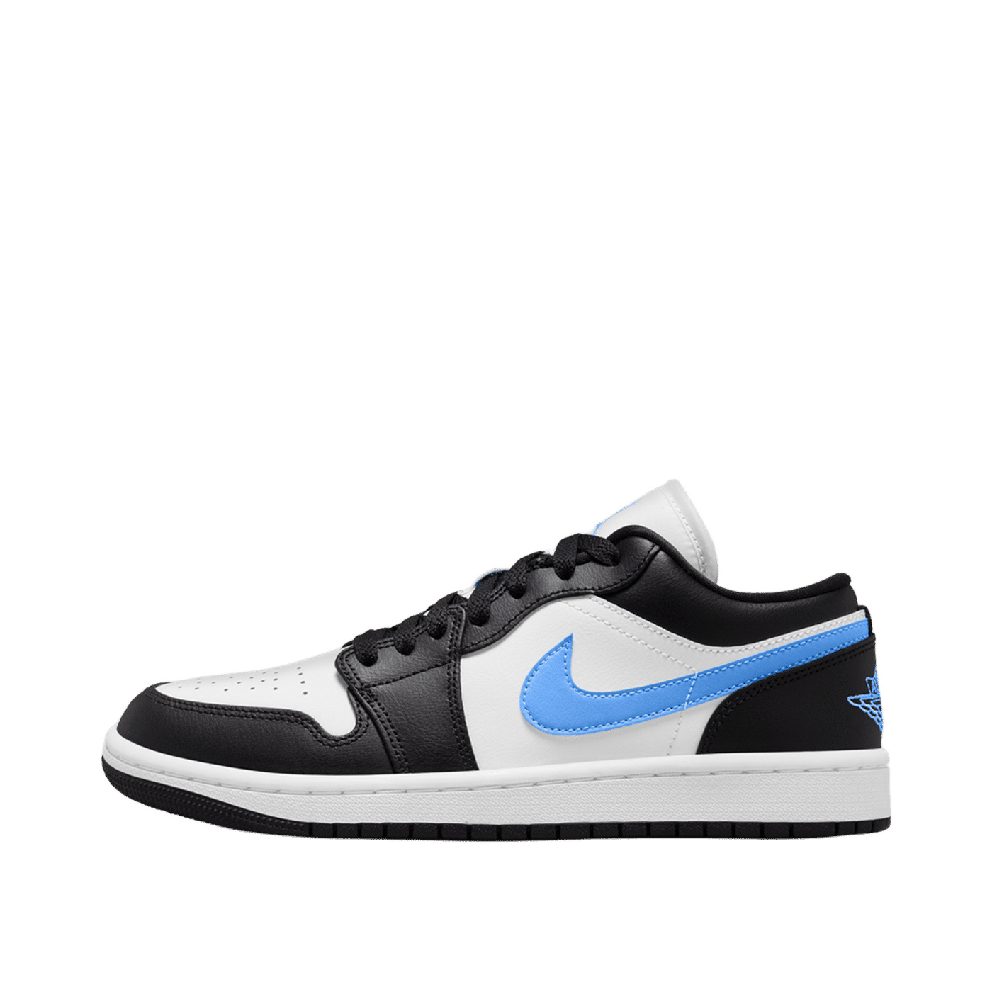Air Jordan 1 Low Black University Blue White (W)