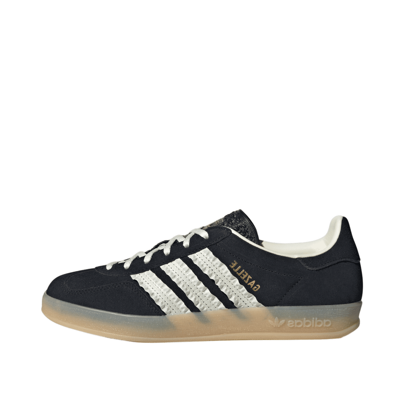 Adidas Gazelle Indoor "Core Black/Cream White/Gum" | JS1412