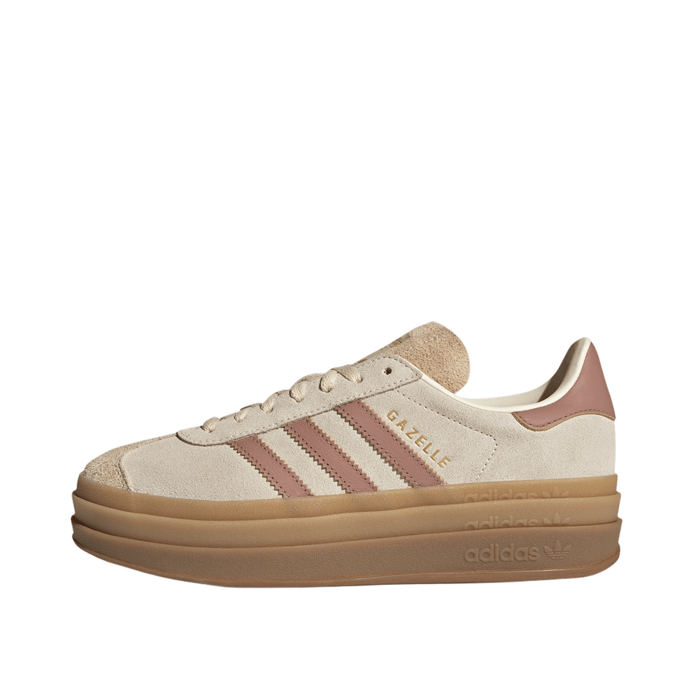 Adidas Gazelle Bold W "Cream White/Warm Clay/Sand Strata" | JS3893