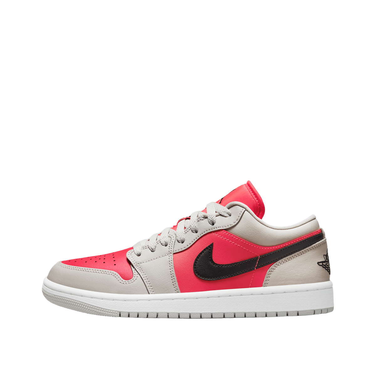 Air Jordan 1 Retro Low Light Iron Ore Siren Red (W)