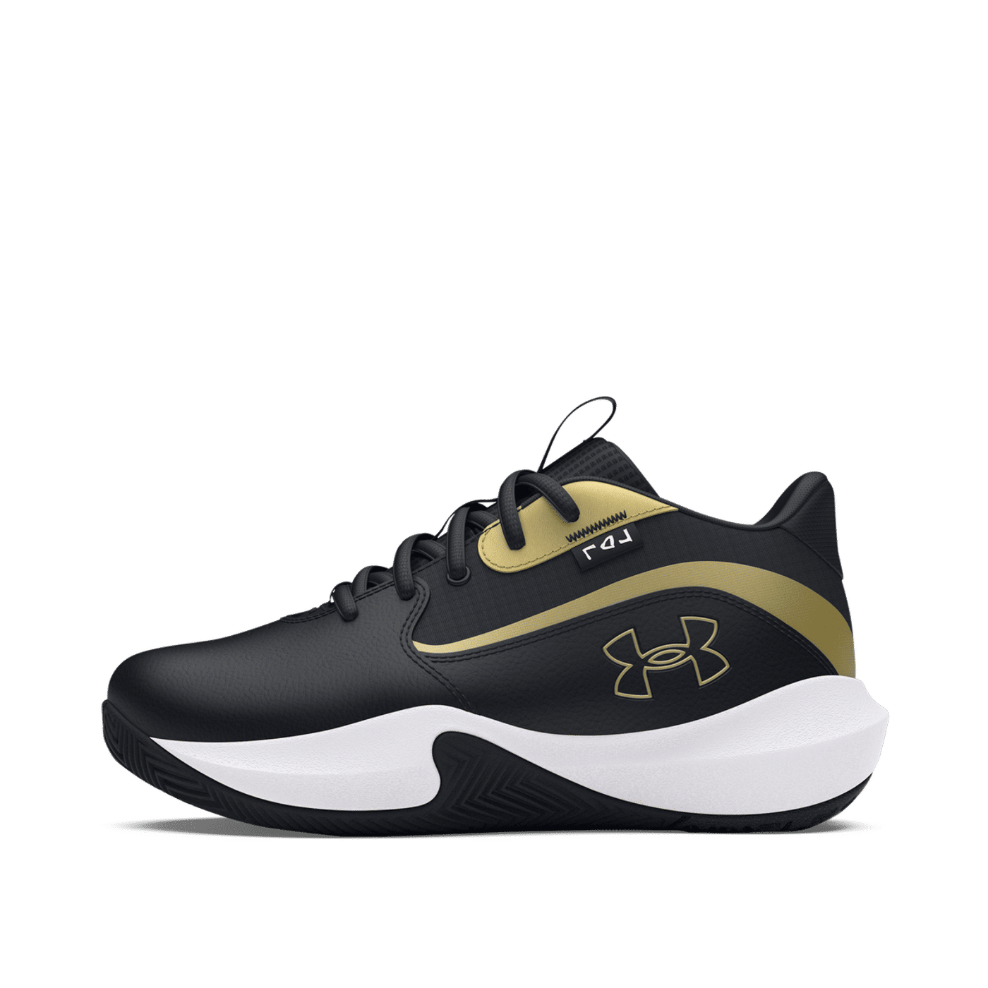 Under Armour Lockdown 7 PS "Black/Metallic Gold" | 3028514001