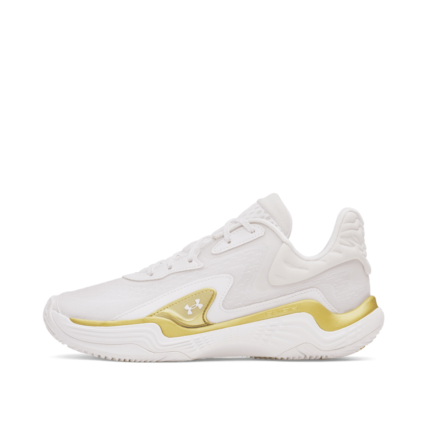 Under Armour Spawn 7 "White/Metallic Gold/White" | 3028461-102
