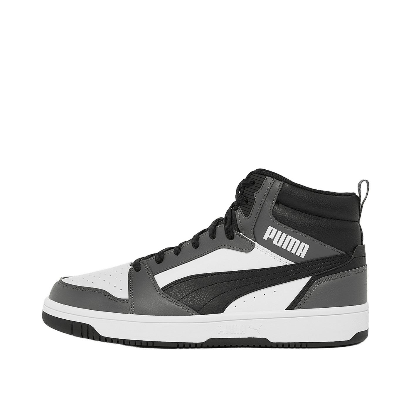 PUMA Rebound "White/Black/Shadow Gray" | 392326-03
