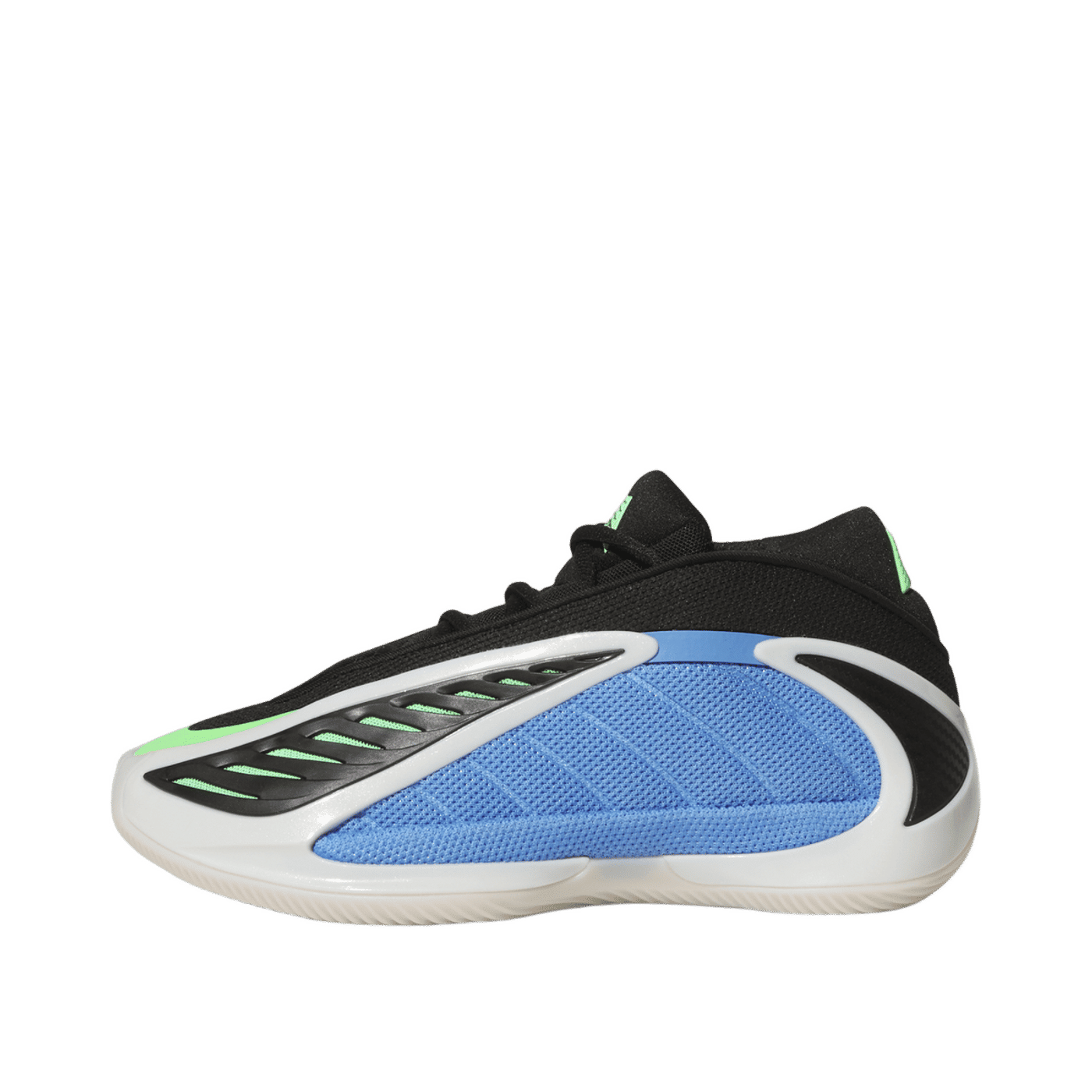 Adidas Anthony Edwards 2 "Blue Fusion/Zero Metalic/Lime Burst" | JS3509