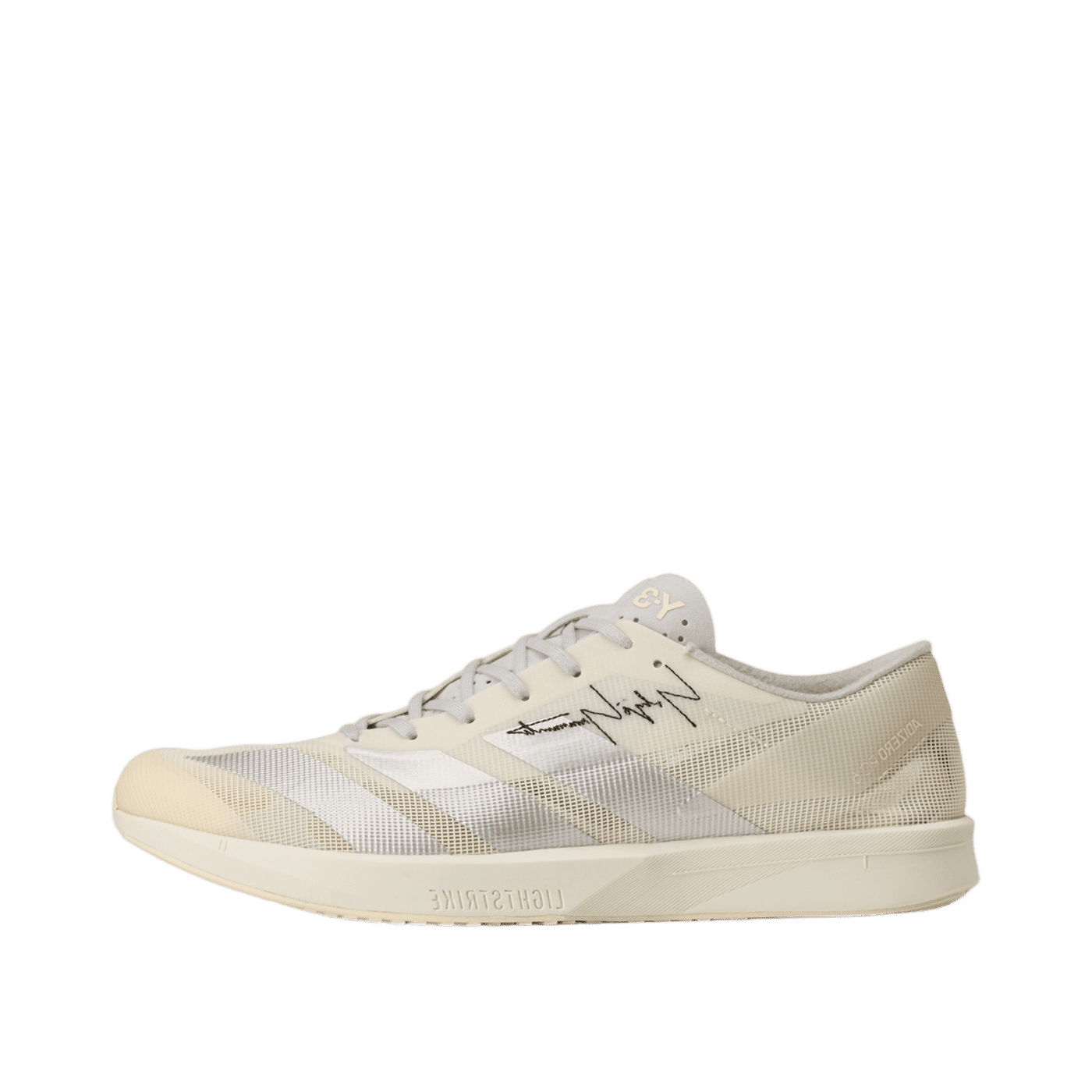 Adidas Y-3 ADIZERO RC6 "Cream White / Silver Metallic / Light Solid Grey" | KI7793