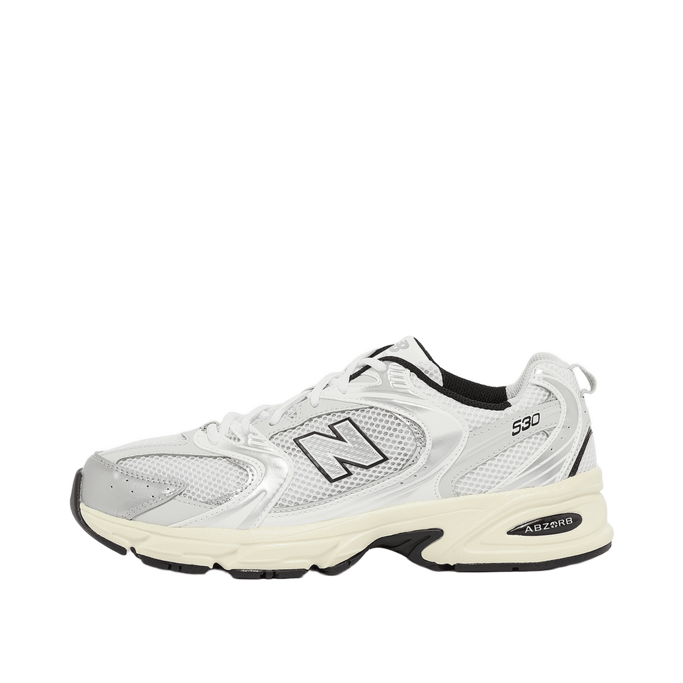 New Balance 530 'White Metallic Silver' | Men's Size 12