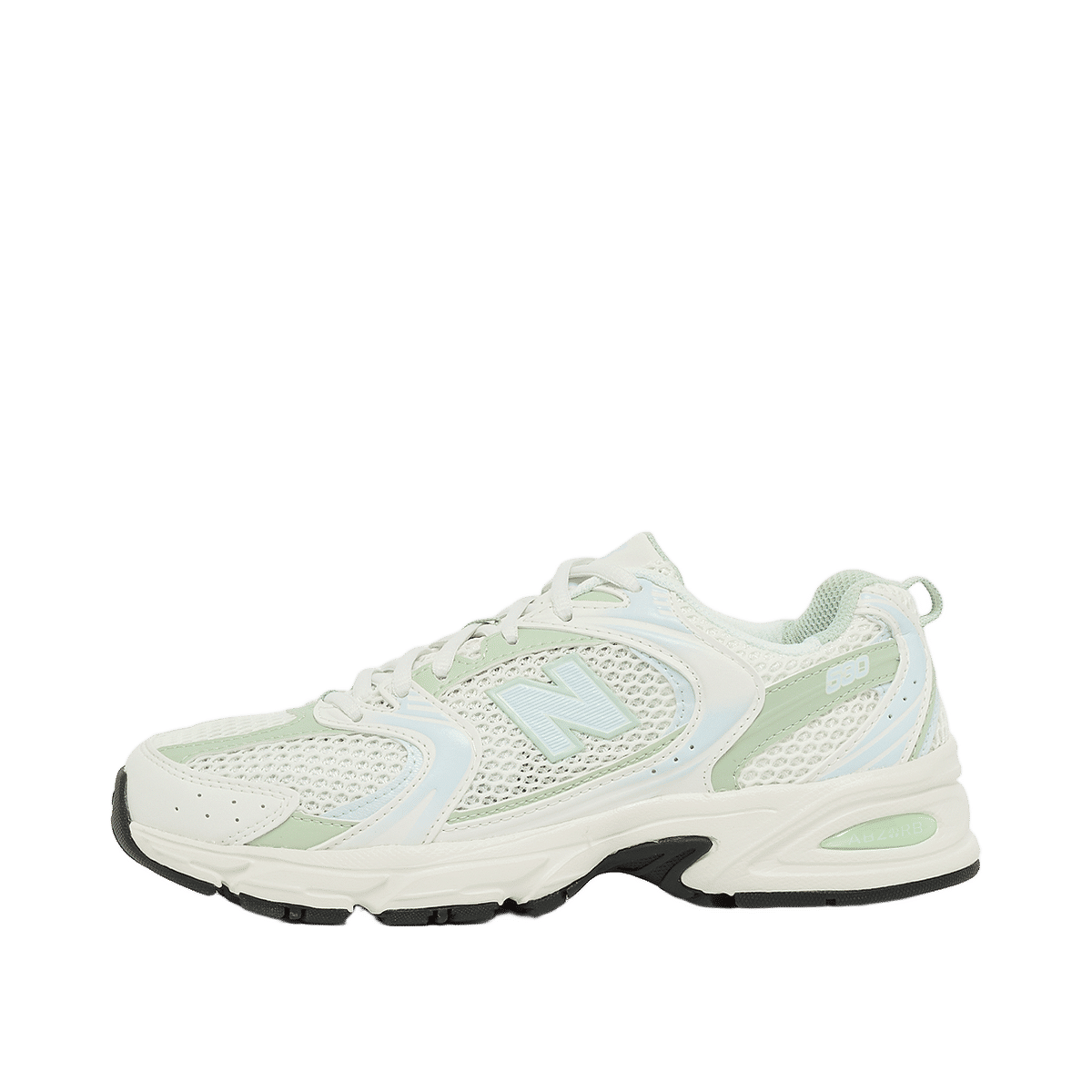 New Balance 530 'Ice Blue Silver Moss' | Cream | Men's Size 4