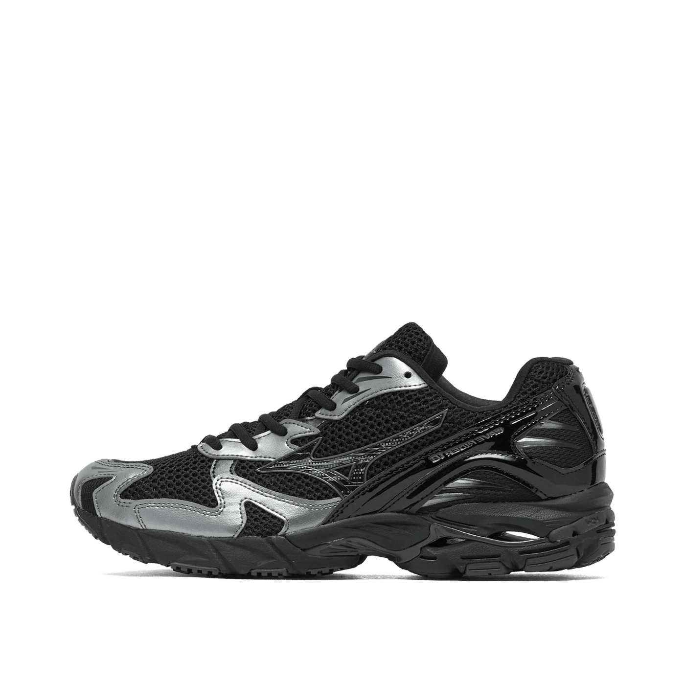 Mizuno Wave Rider 10 "Black/Black Sand/Metallic Gray" | D1GA261601