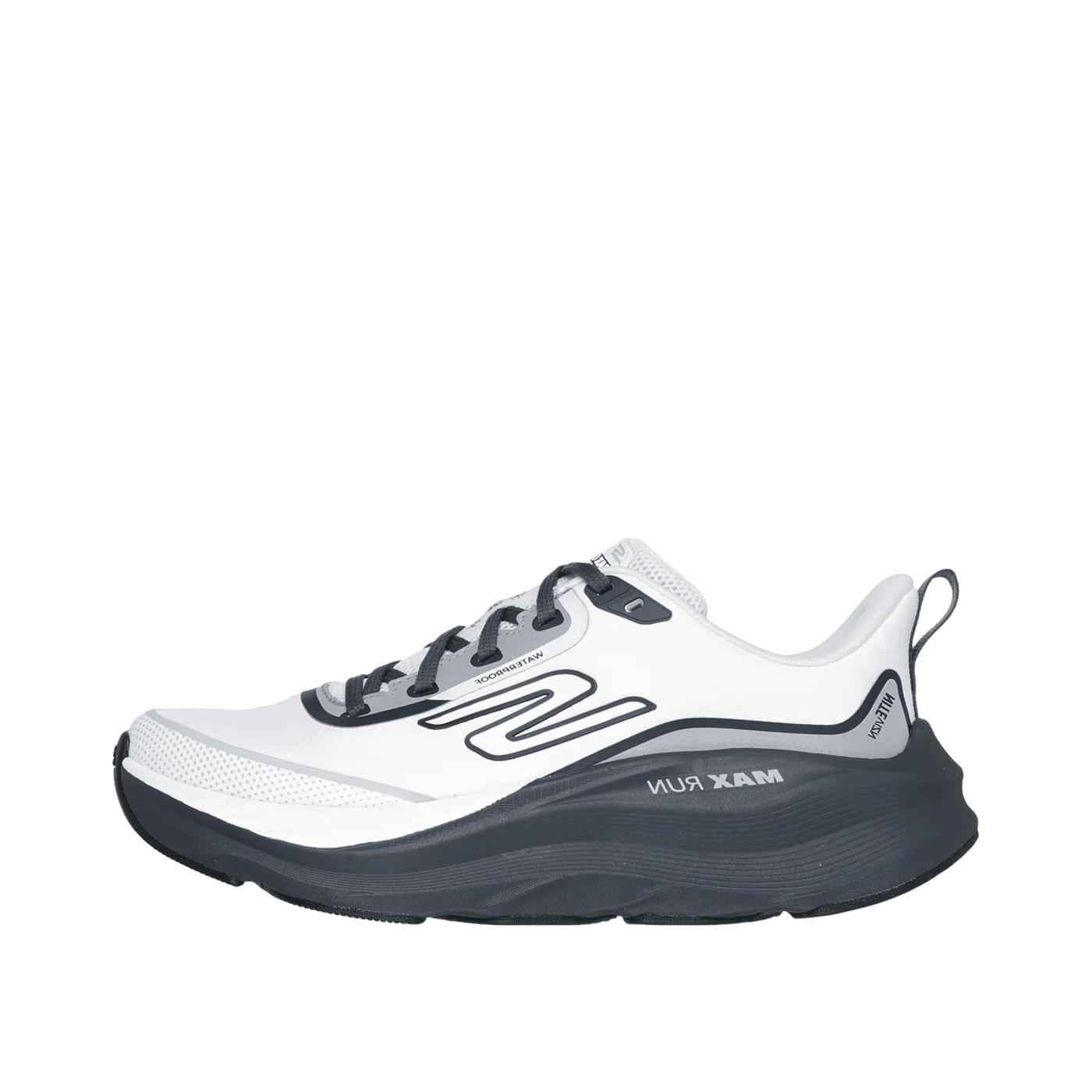 Skechers Waterproof Max Run - Vorteza CM "White/Charcoal" | 129203WCC