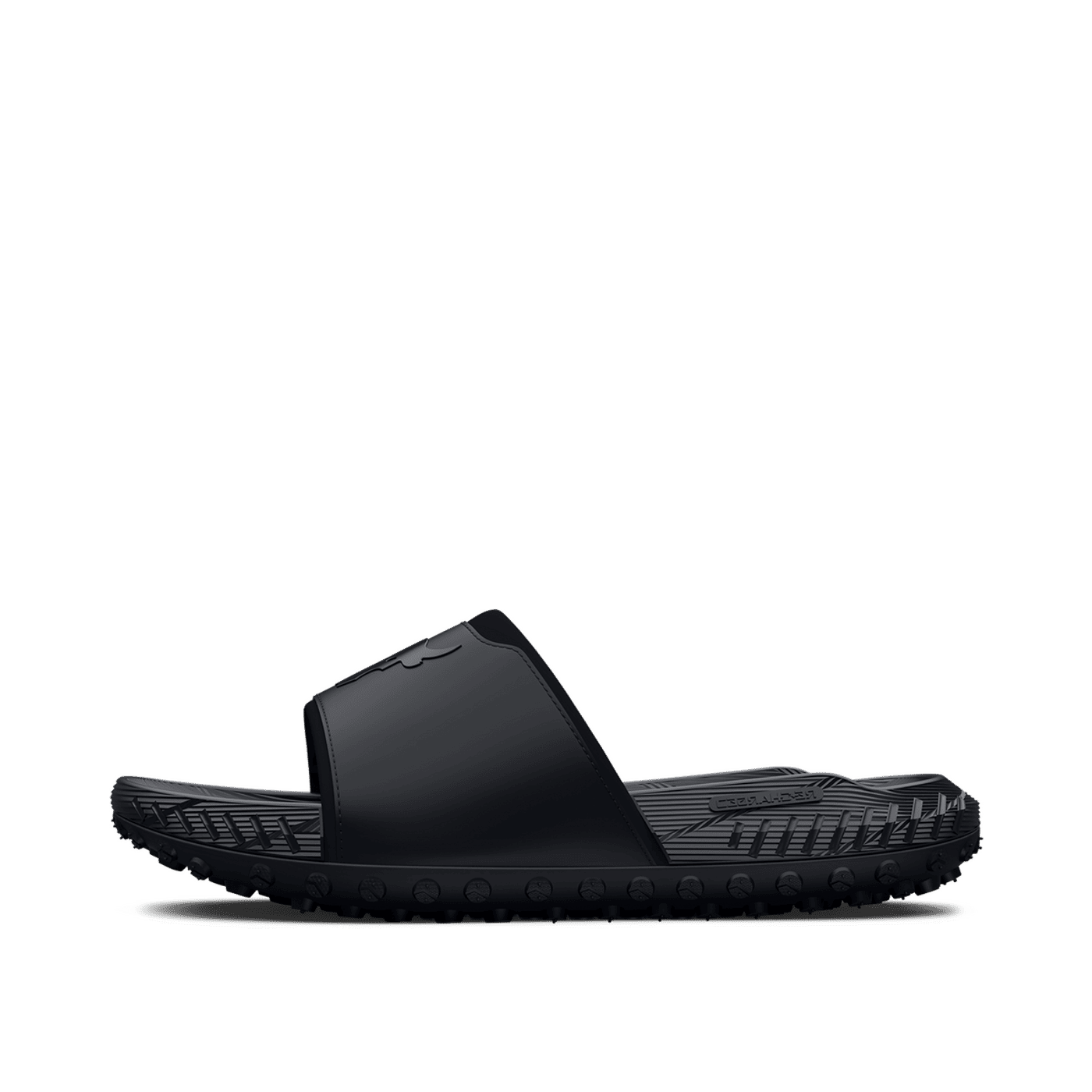 Under Armour U Rock 3 Slide "Black/Pitch Gray" | 3026034001