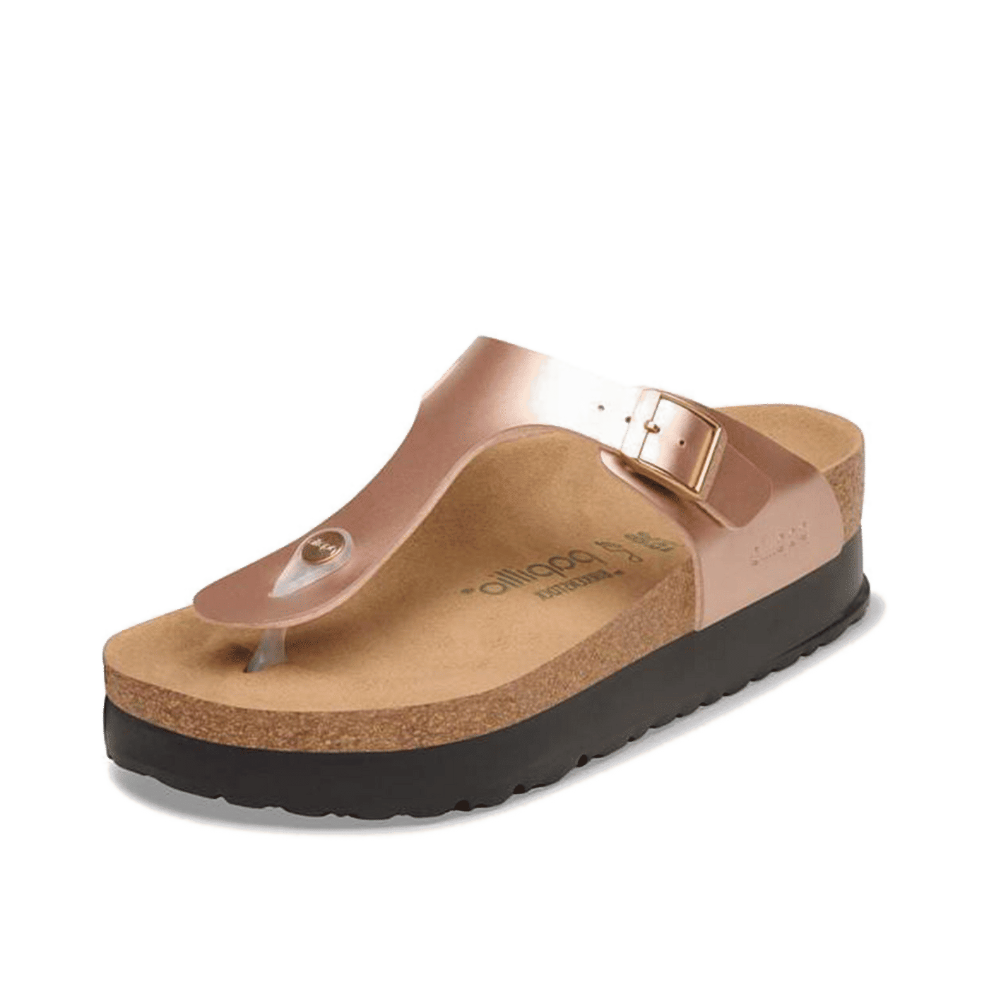 Birkenstock Gizeh Flex Platform "Gold" | 1031235