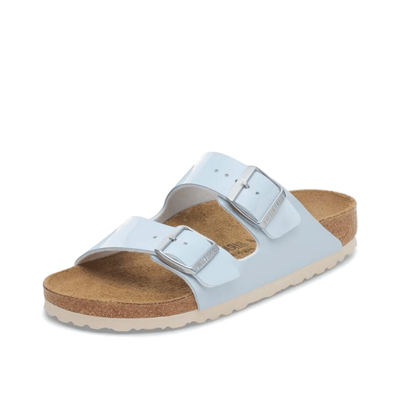 Birkenstock Arizona Birko-Flor Patent Narrow Fit "Blue" | 1030455