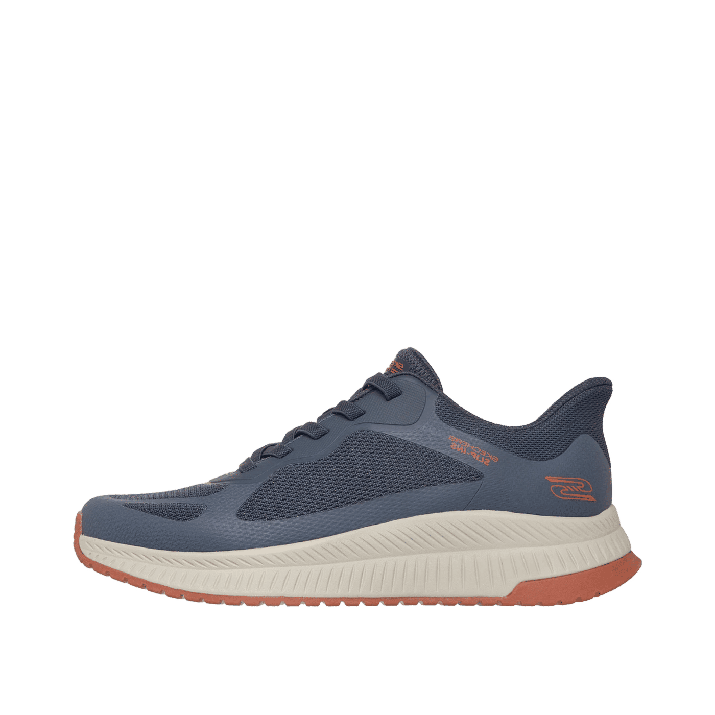 Skechers BOBS Sport Squad Chaos 4 "Navy/Orange" | 118423NVOR