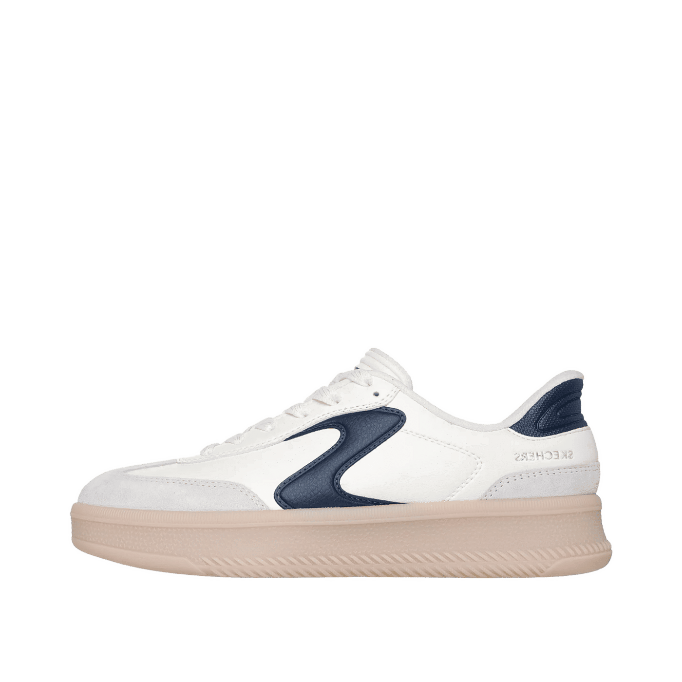 Skechers Hotshot High - Lifted Luxe "Off-White/Navy" | 185460OFNV