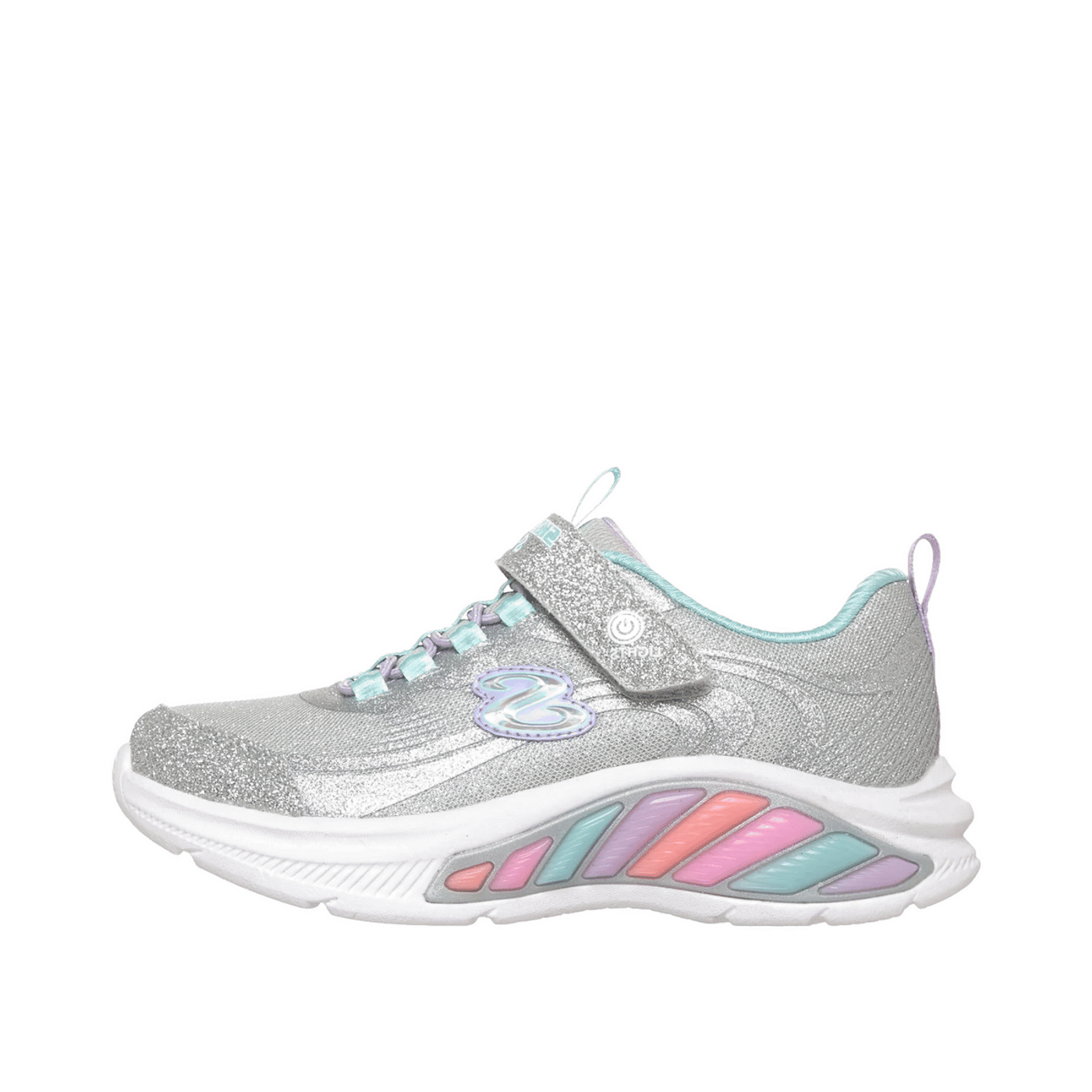 Skechers S-Lights Rainbow Cruisers "Glitzy Glow" | 303726LCSLBL