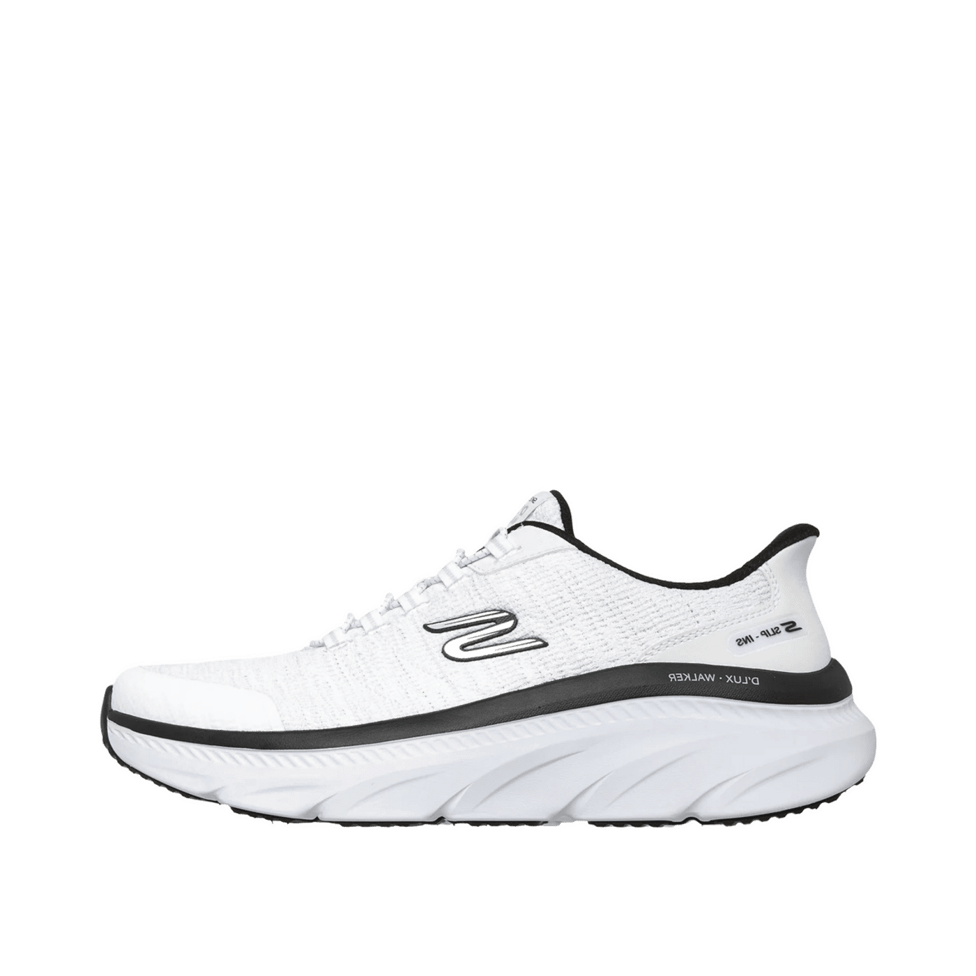Skechers D'Lux Walker 3.0 Drevven "White/Black" | 233244WBK