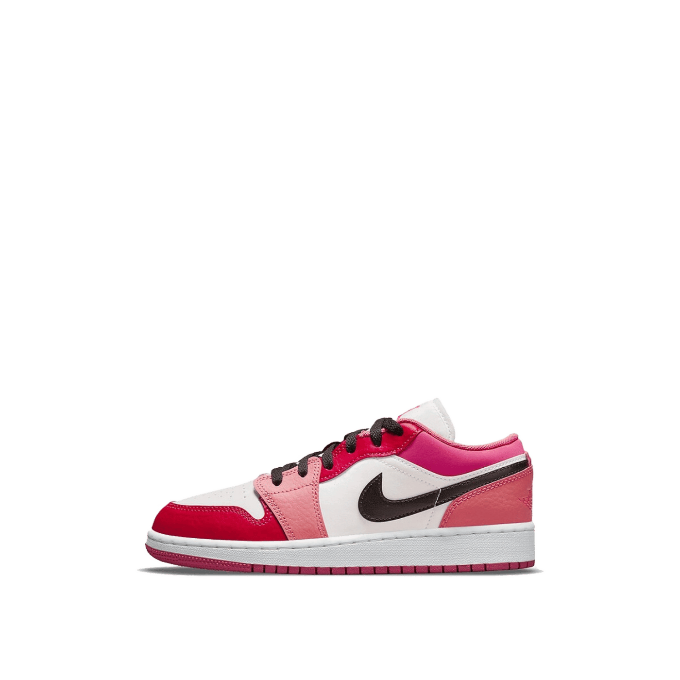 Air Jordan 1 Low "Pink Red (GS)" | 553560-162