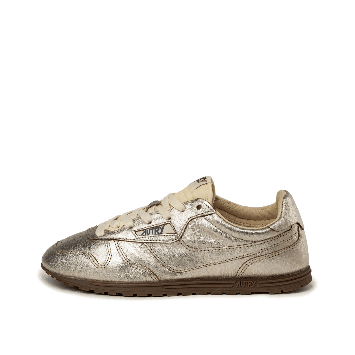 Autry Windspin Low "Platinum/Ivory Metallic" | WSLWTO02