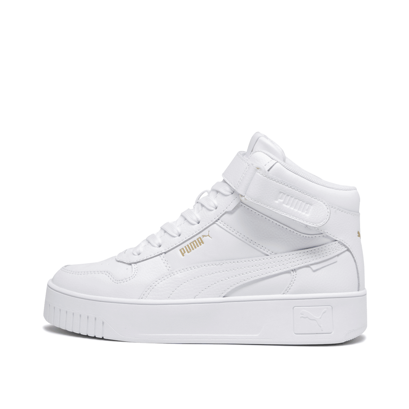 PUMA Carina Street Mid "White/Gold" | 392337-01