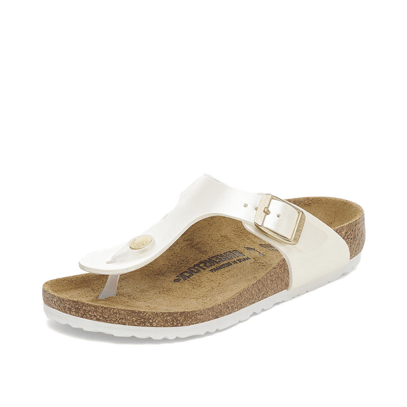 Birkenstock Gizeh Kids Birko-Flor Narrow "White" | 1029796