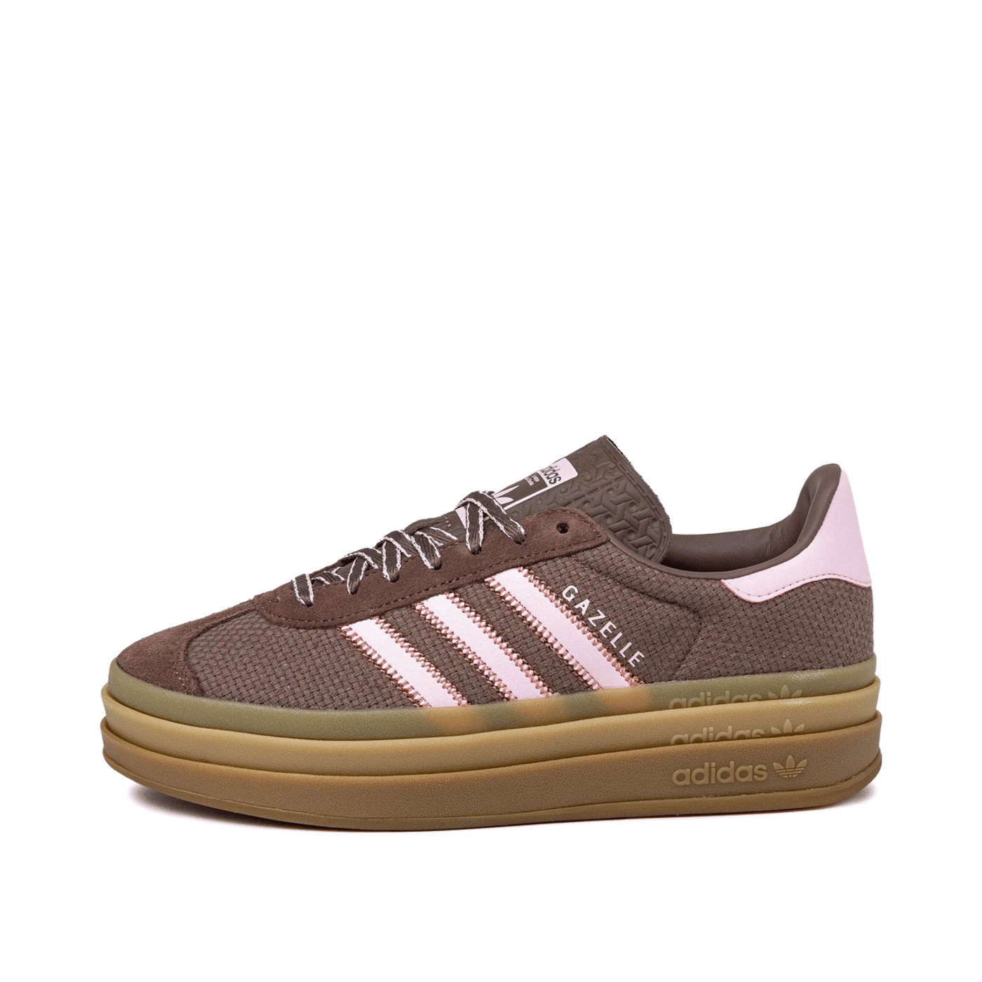Adidas Gazelle Bold Wmns "Earth Strata/Clear Pink/Clay Strata" | KI7225
