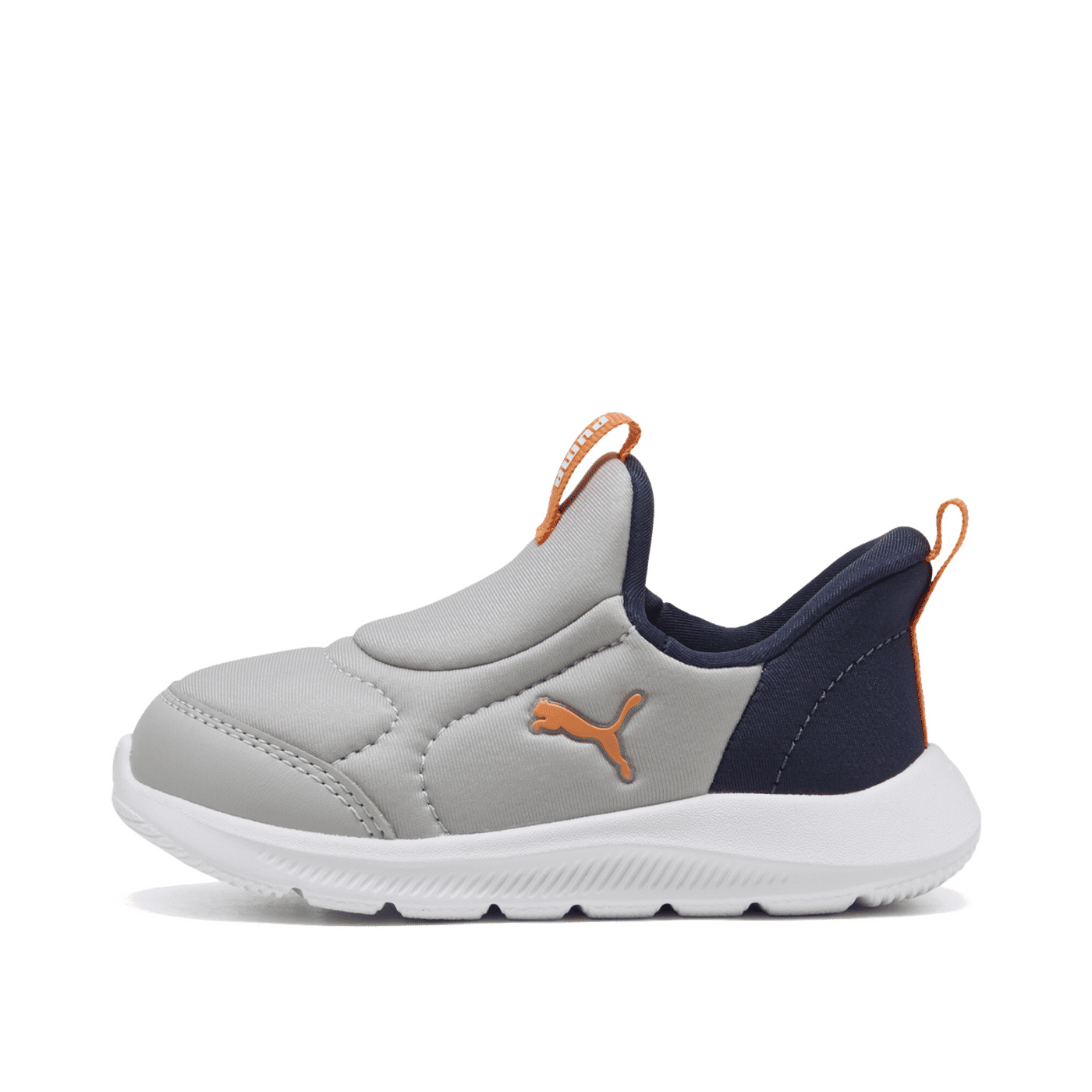 PUMA Fun Racer 2 SLIPTECH "Gray Echo/Vermillion/Navy" | 400583-07