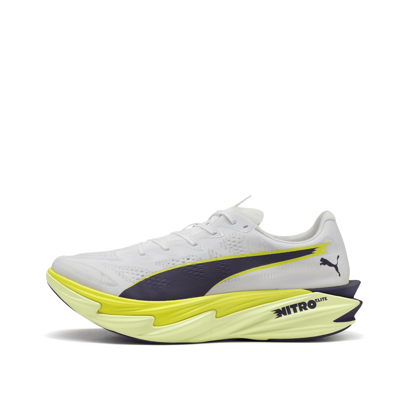 Puma Deviate NITRO Elite 4 "White/Apple Spritz/Lux Lime" | 312127-06