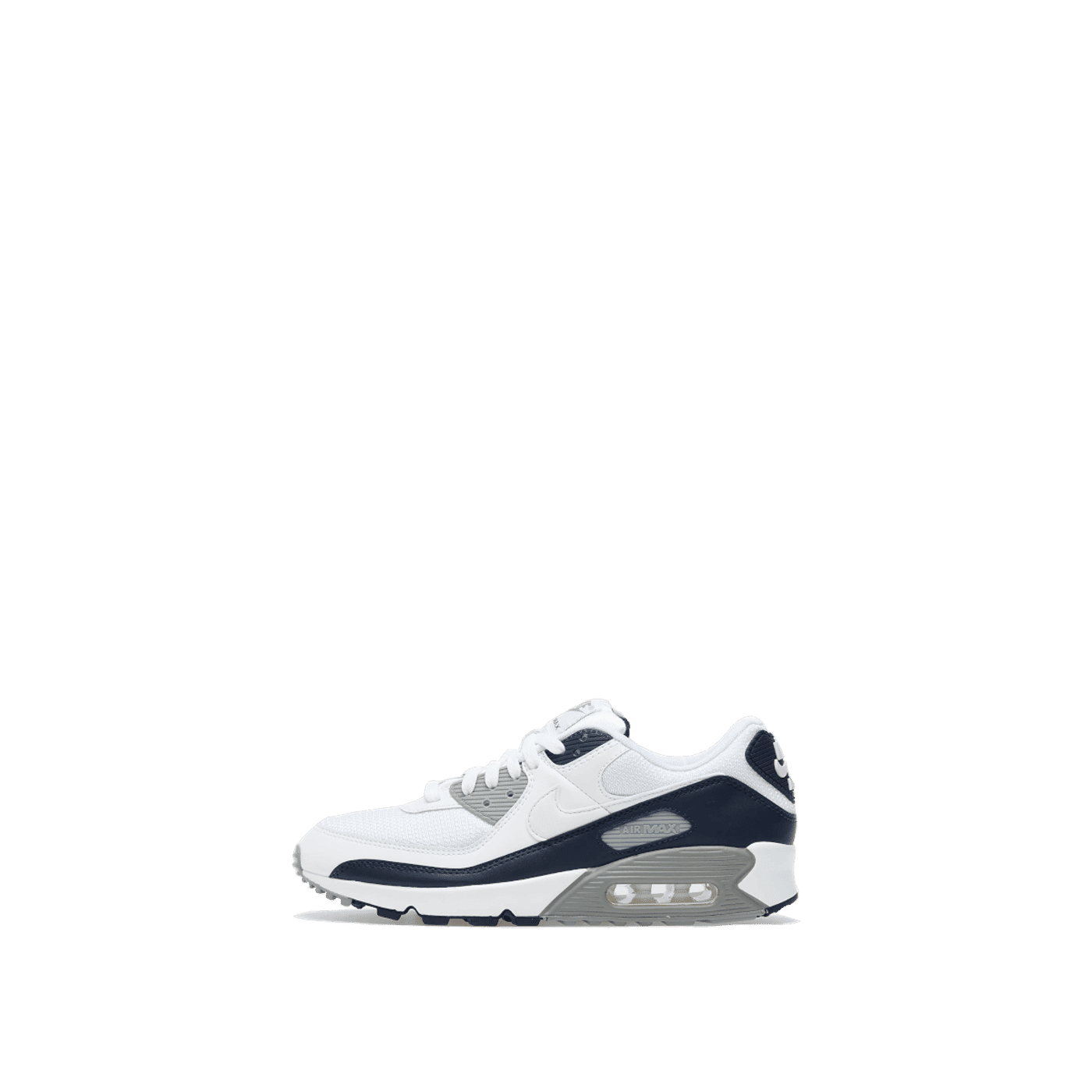 Nike Air Max 90 GS "White/Grey/Obsidian" | CD6864-105