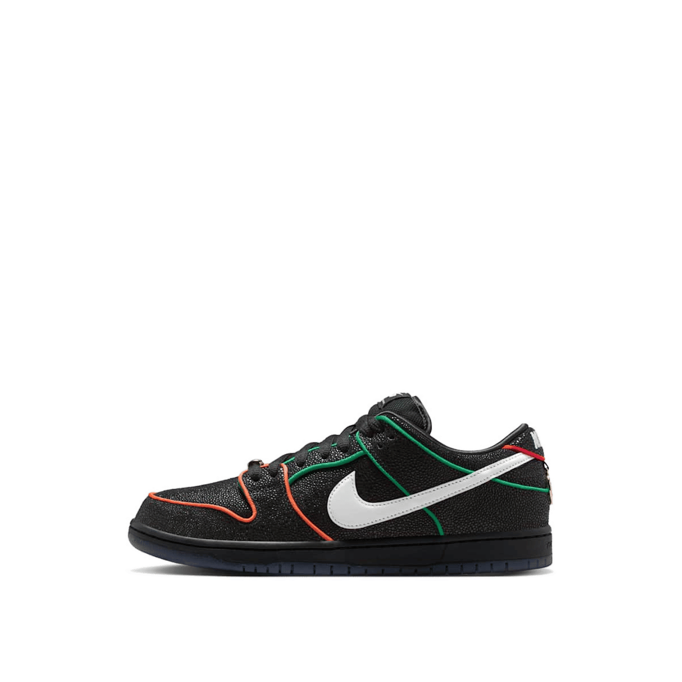 Nike SB Dunk Low Pro x Bronx Girls Skate "Black/Challenge Red/Total Orange/White" | HV1664-001