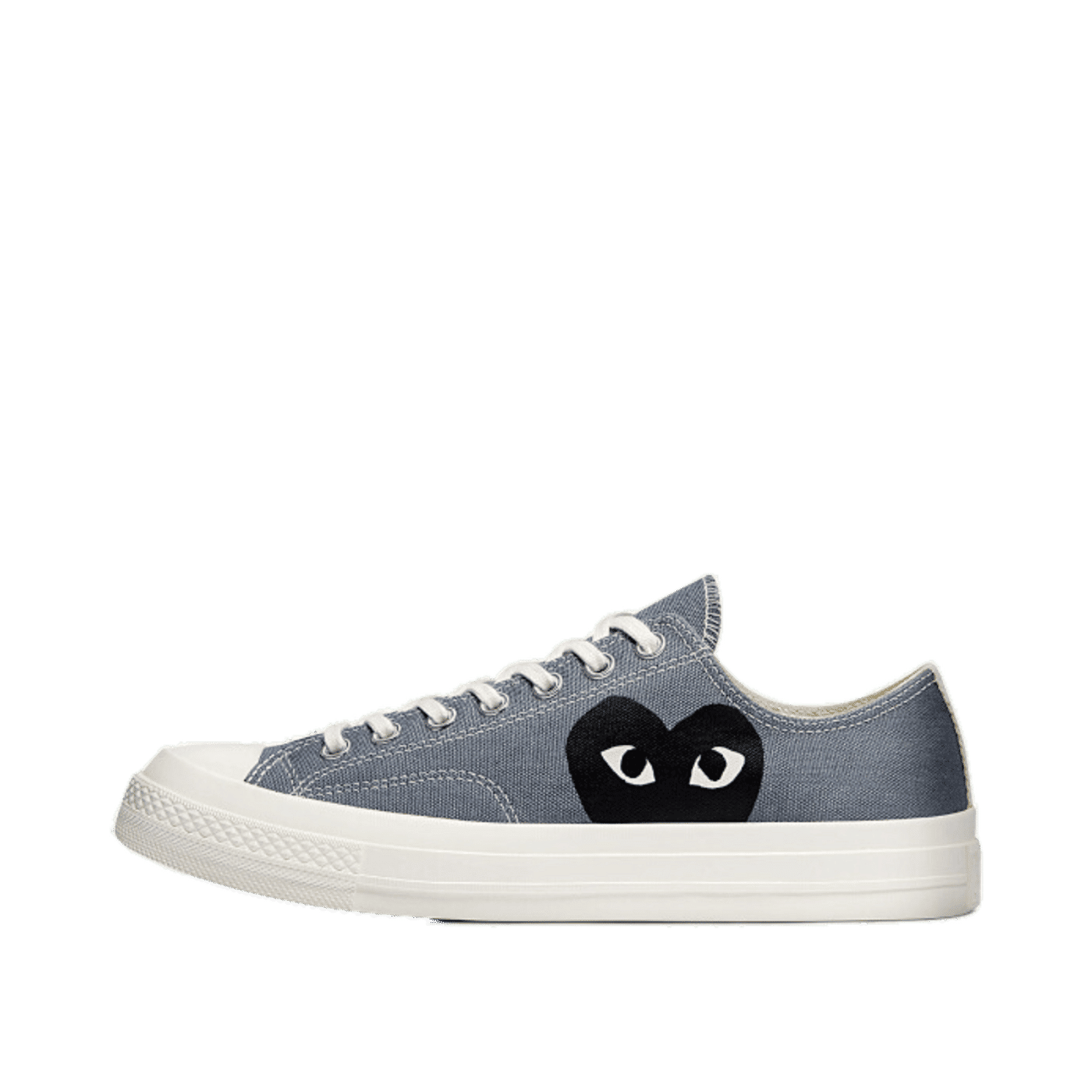 Converse Chuck Taylor All Star 70 Ox Comme des Garcons PLAY "Steel Gray/Egret/Black" | 171849CA08797C