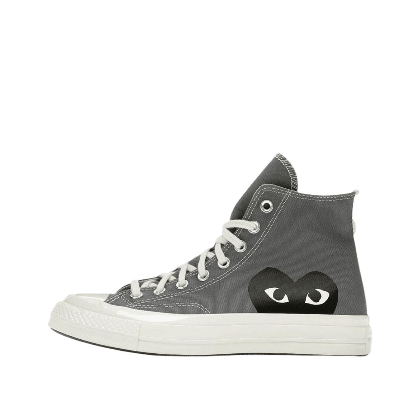 Converse Chuck Taylor All Star 70 Hi Comme des Garcons PLAY "Steel Gray/Egret/Black" | 171847CA08793C