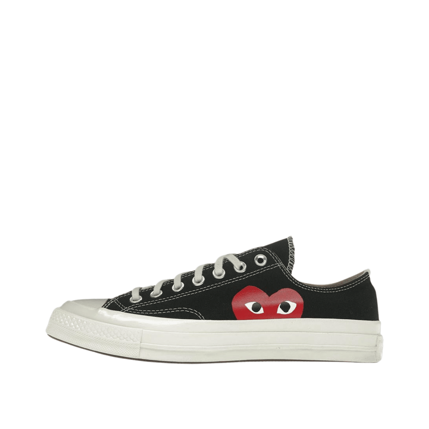 Converse Chuck Taylor All Star 70 Ox Comme des Garcons PLAY "Black/White-High Risk Red" | 150206CA08796C