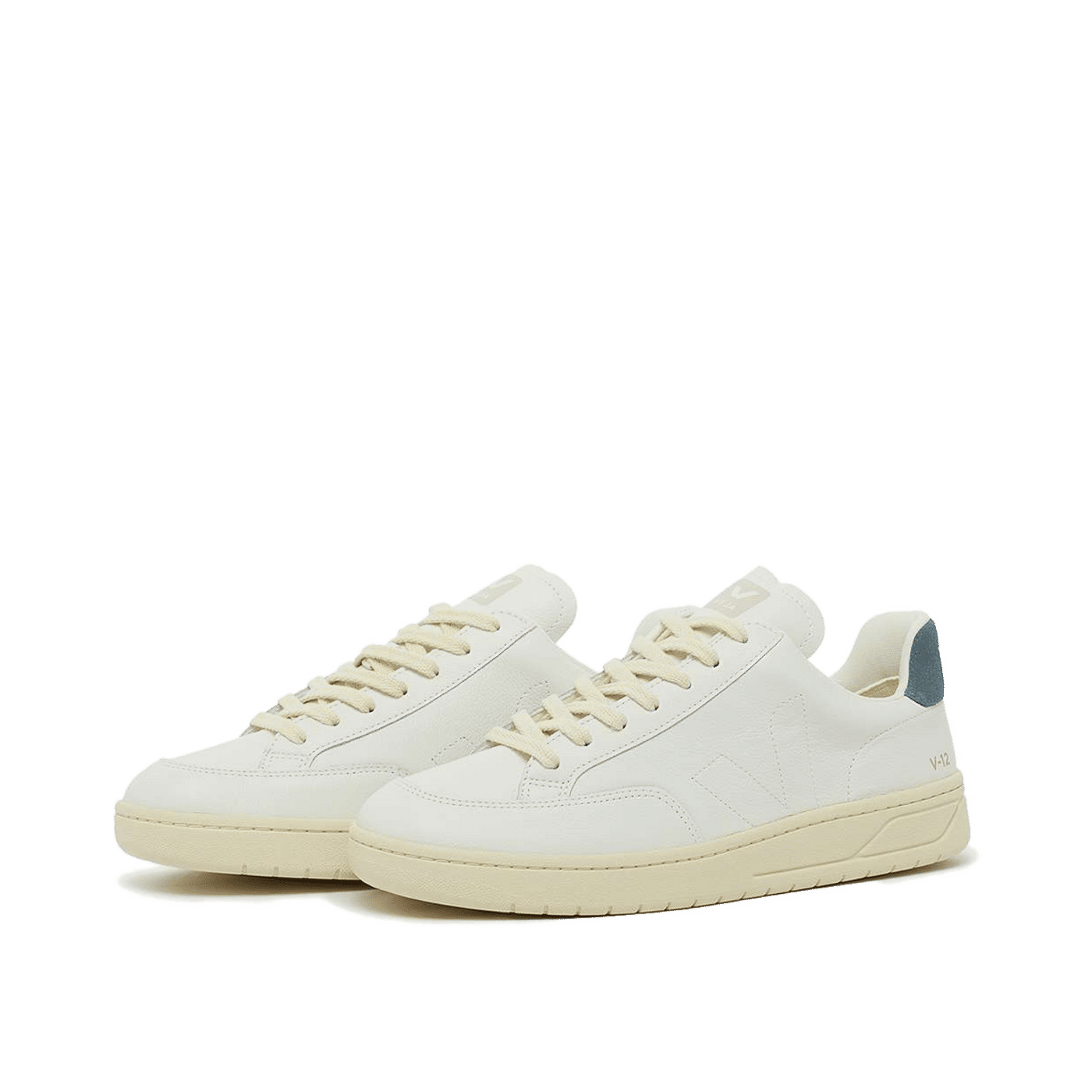 VEJA V-12 Stitch O.T. Leather "Extra White/White/California" | XS2003680