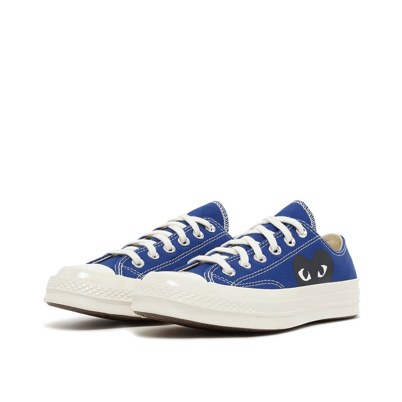 Comme des Garcons Play Black Heart Chuck Taylor All Star '70 Low "Blue" | P1K121BLU
