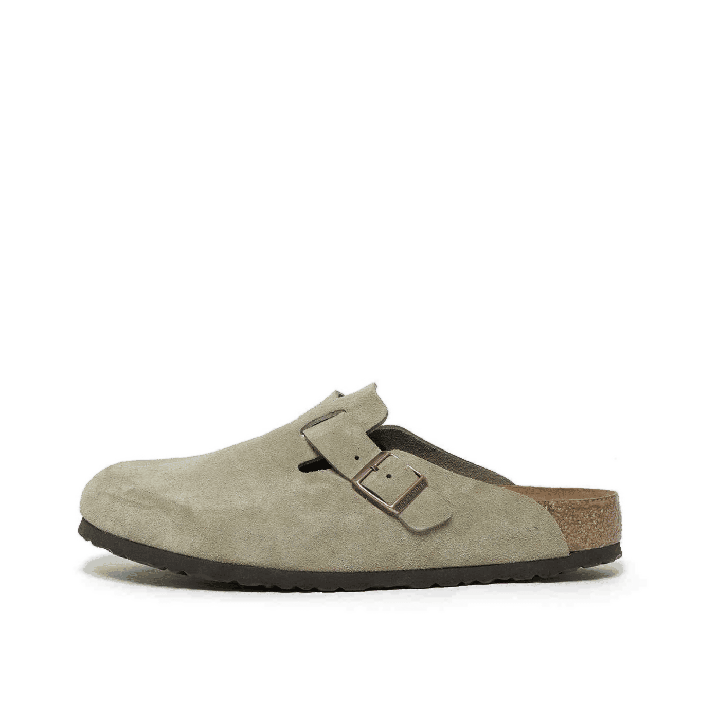 Birkenstock Boston Soft Footbed Clog "Taupe Suede" | 560771