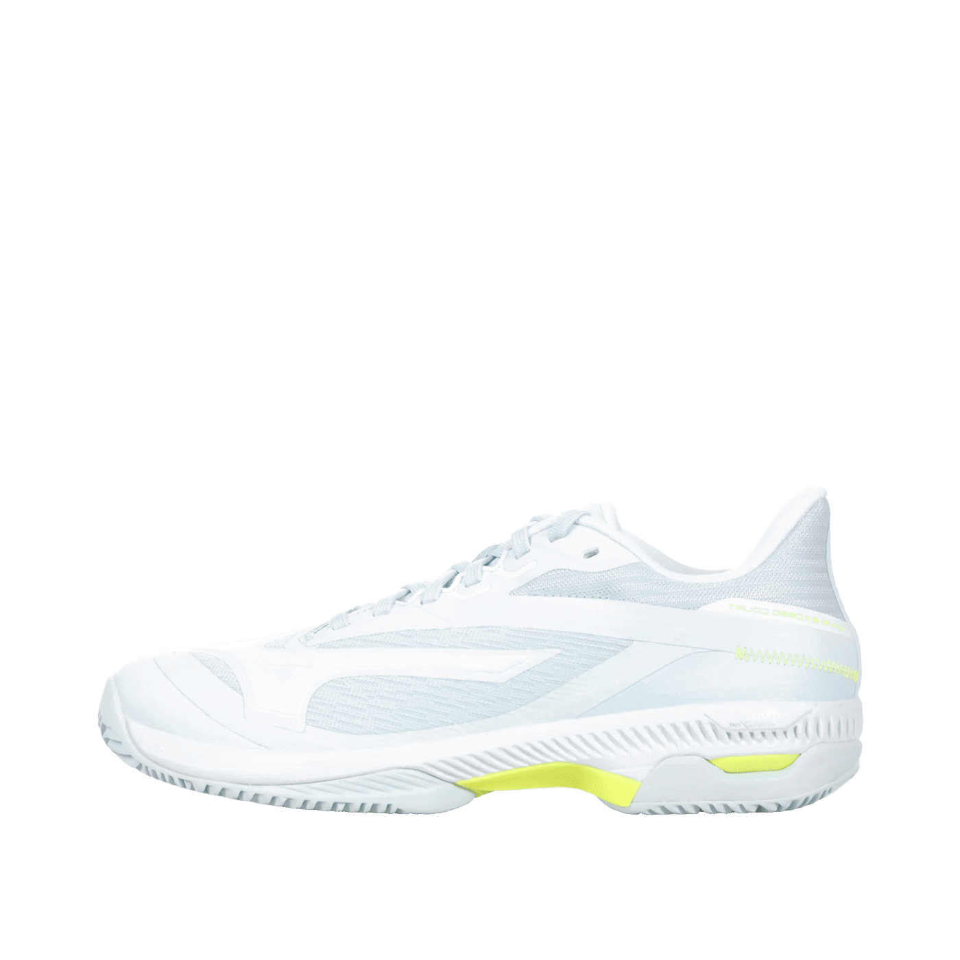 Mizuno WAVE EXCEED COURT CC "Ice Water/Lightning Yellow/Anc" | 61GC252120