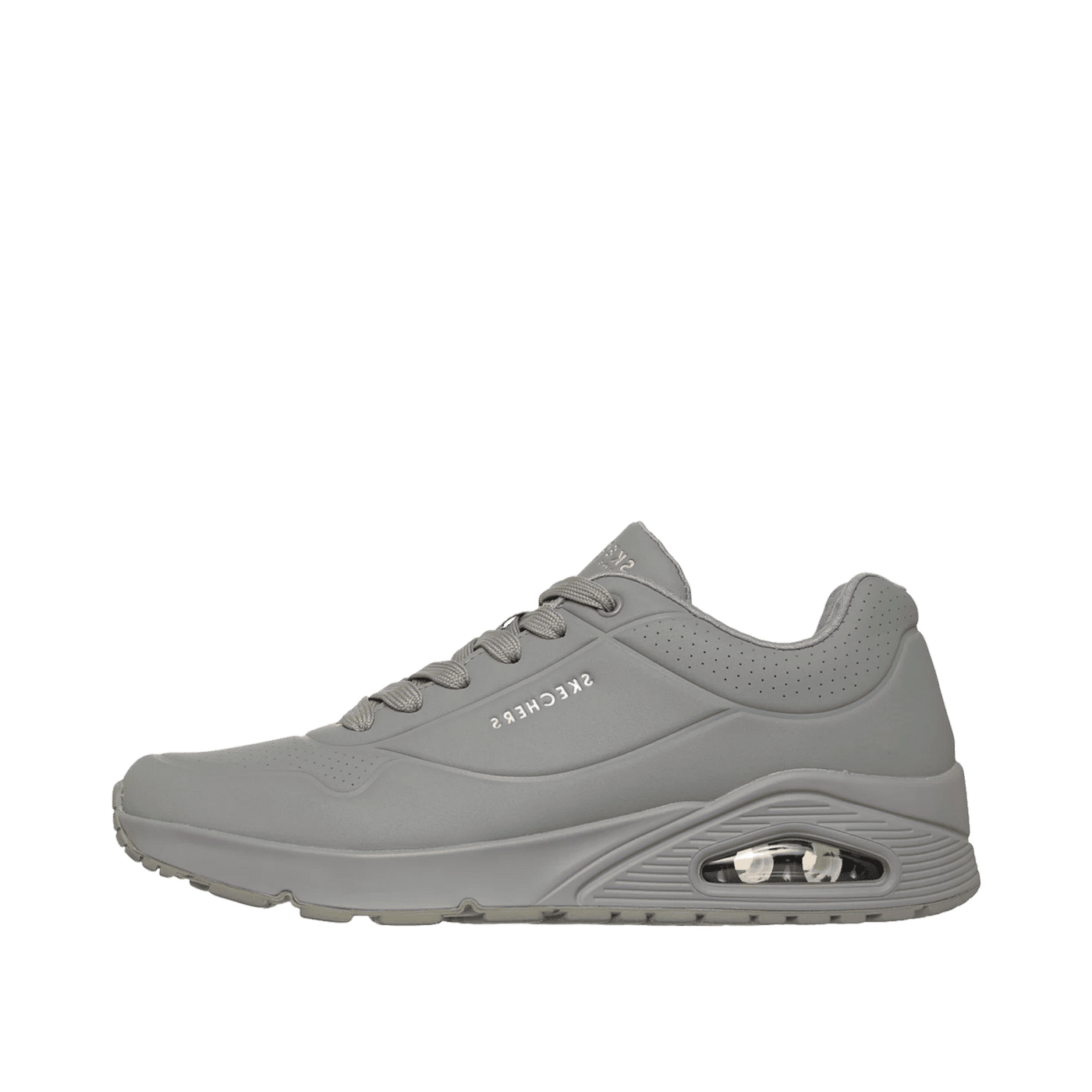 Skechers UNO Stand On Air "Light Grey" | 52458-LTGY