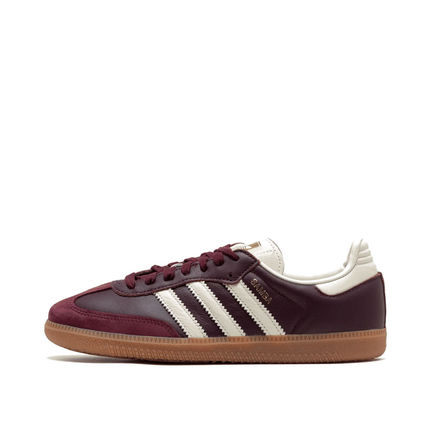 adidas Samba OG "Maroon/Cream White/Gold Metallic" | ID0477