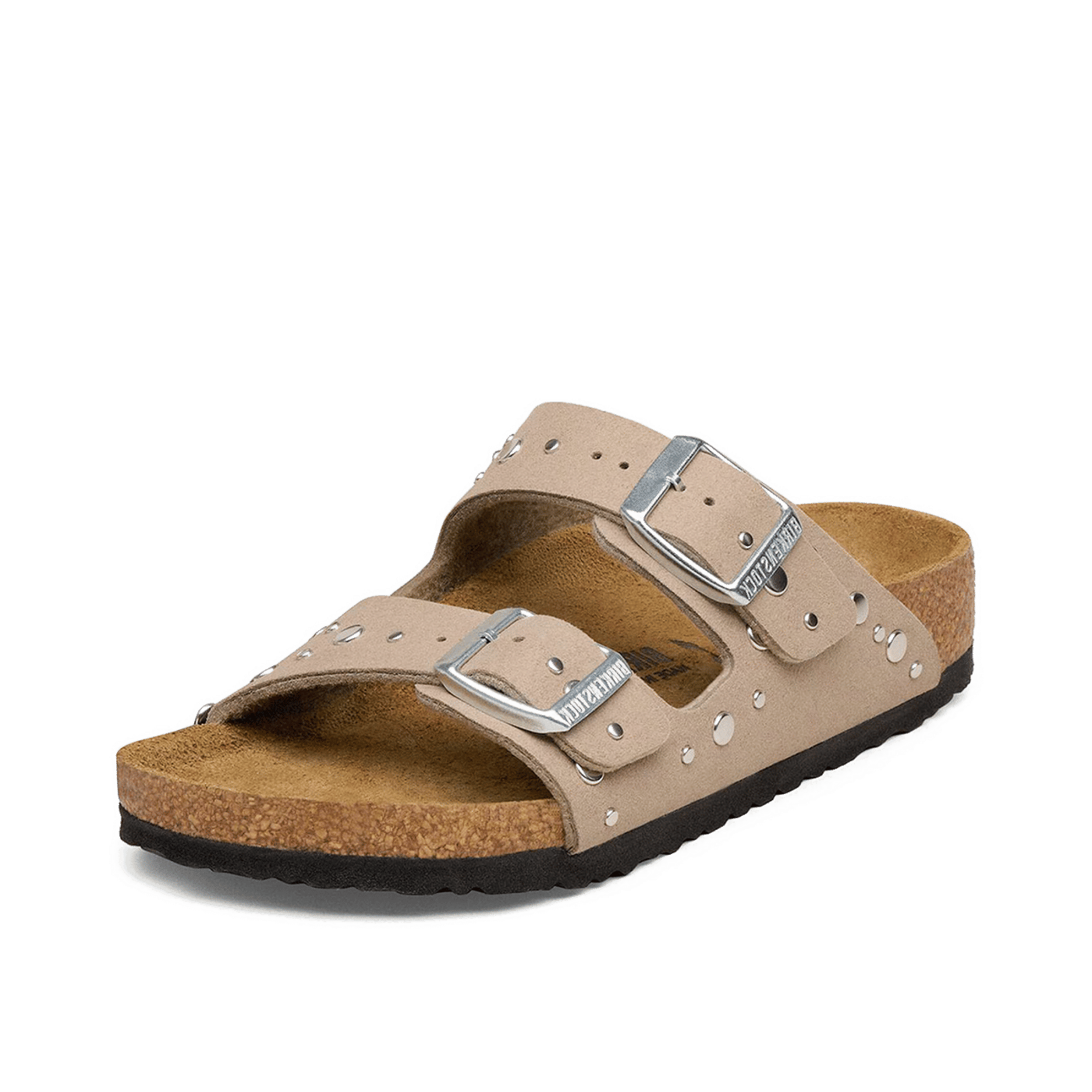 Birkenstock Arizona Rivet Border "Soft Birki Gray Taupe" | 1031740