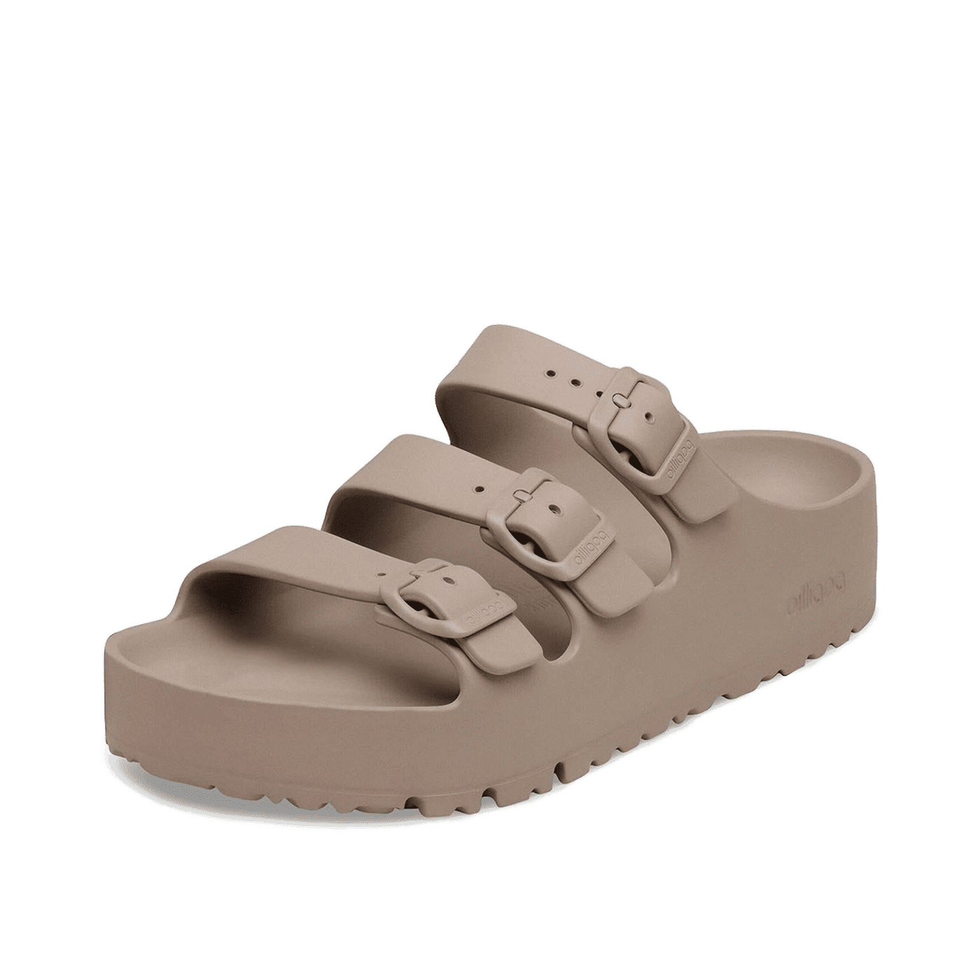 Birkenstock Florida Flex Platform Narrow Fit "Gray Taupe" | 1031433