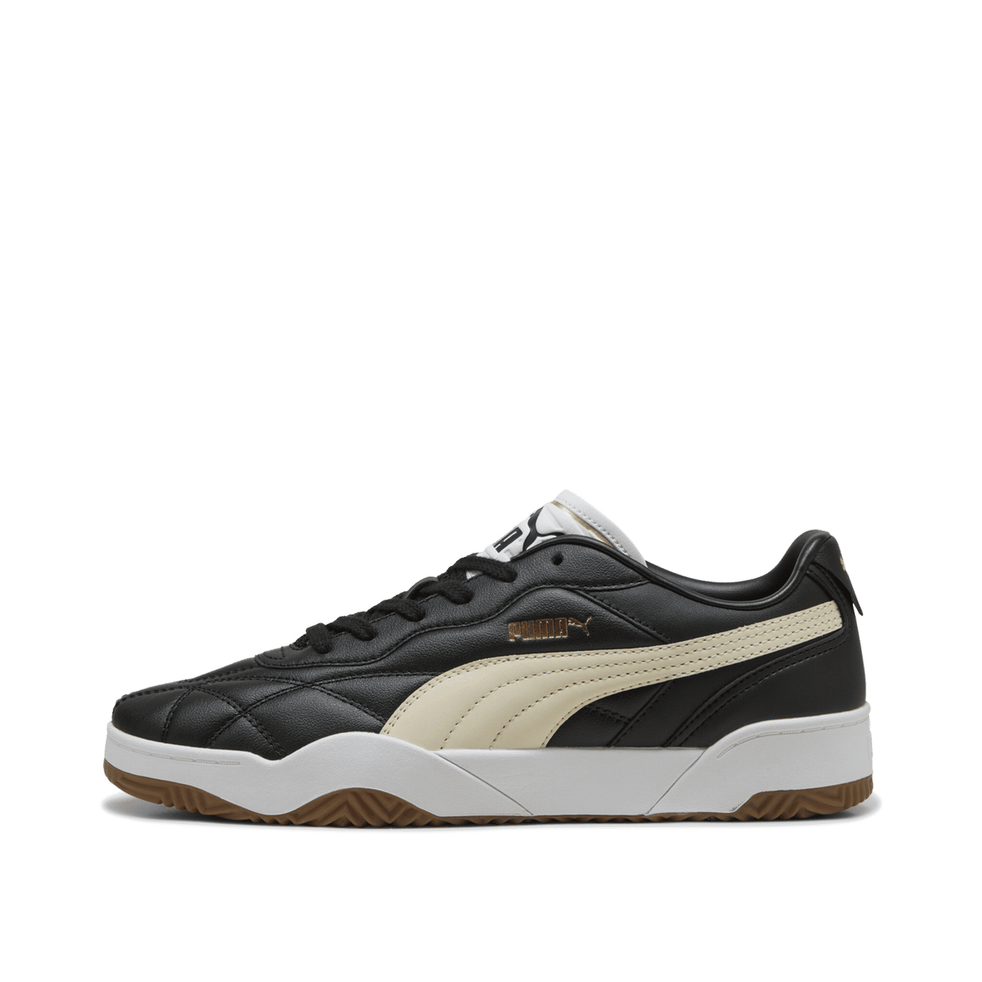 PUMA Tifosi Lux "Black/Alpine Snow/Gum" | 402259-01