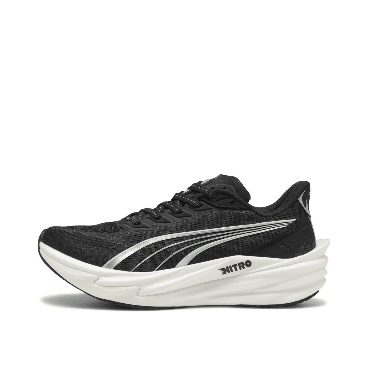 PUMA Deviate Nitro 4 "Black/White/Silver" | 312124-01