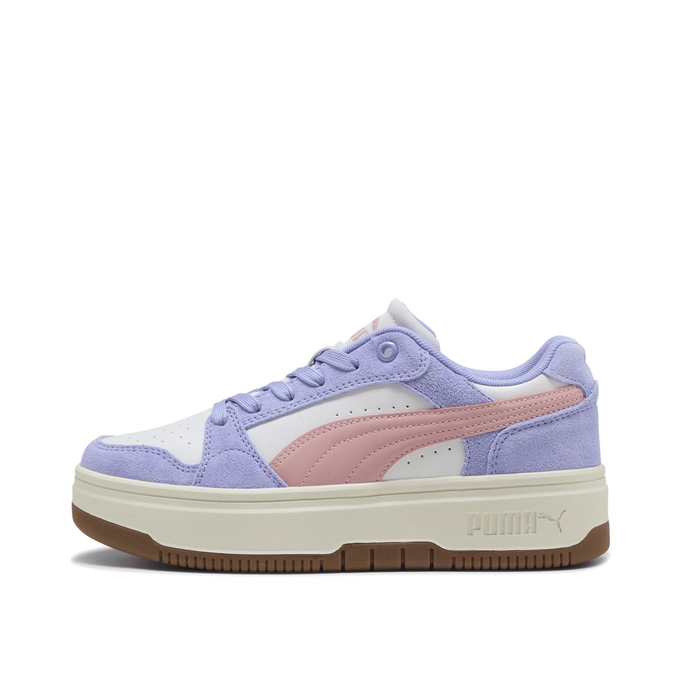 Puma Rebound Femme Low "Intense Lavender/Rosy Outlook/White" | 402593-09