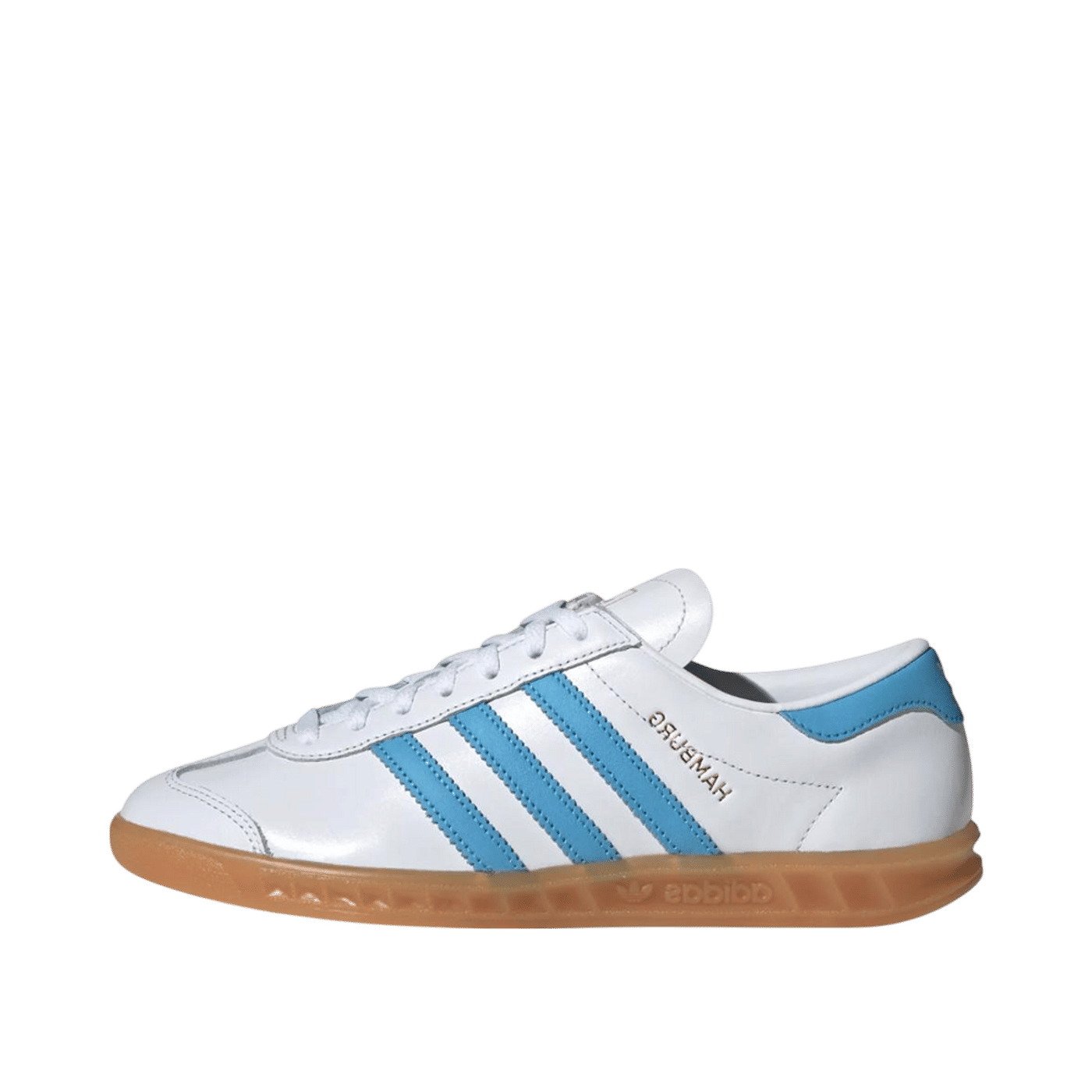 adidas Hamburg W "Cloud White / Sky Rush / Gum" | JI2625
