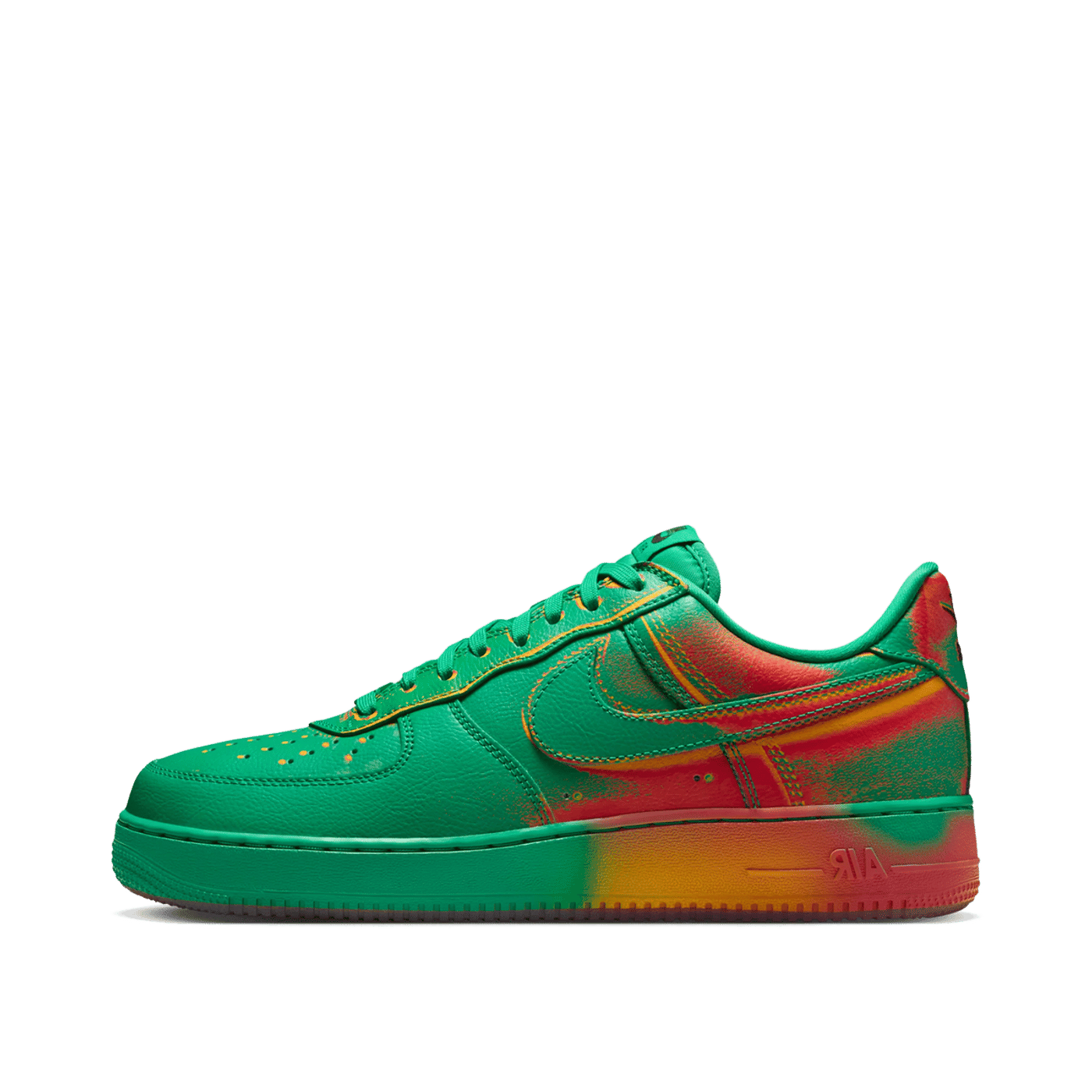 Nike Air Force 1 Low Retro "Stadium Green/Bright Crimson" | IB6834-300
