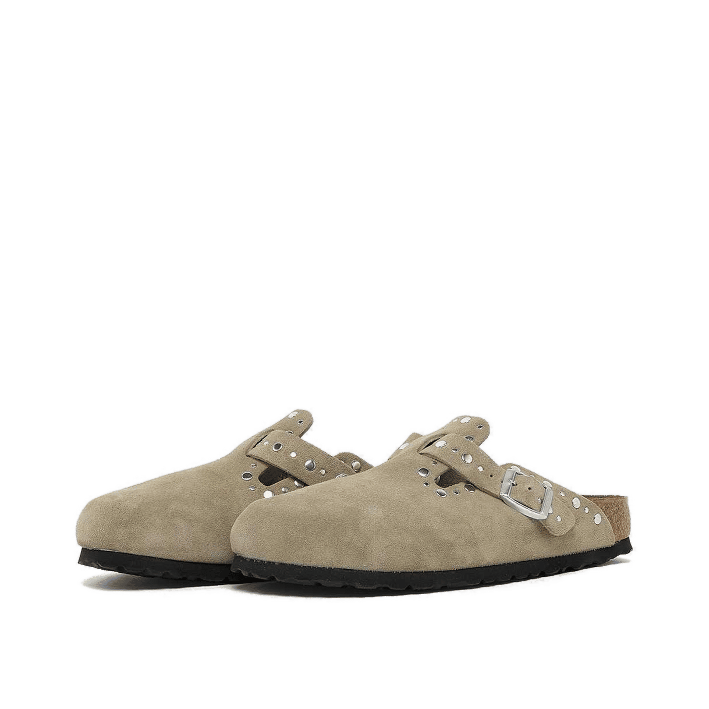 Birkenstock Boston Rivet Clog Wmns "Taupe" | 1030418