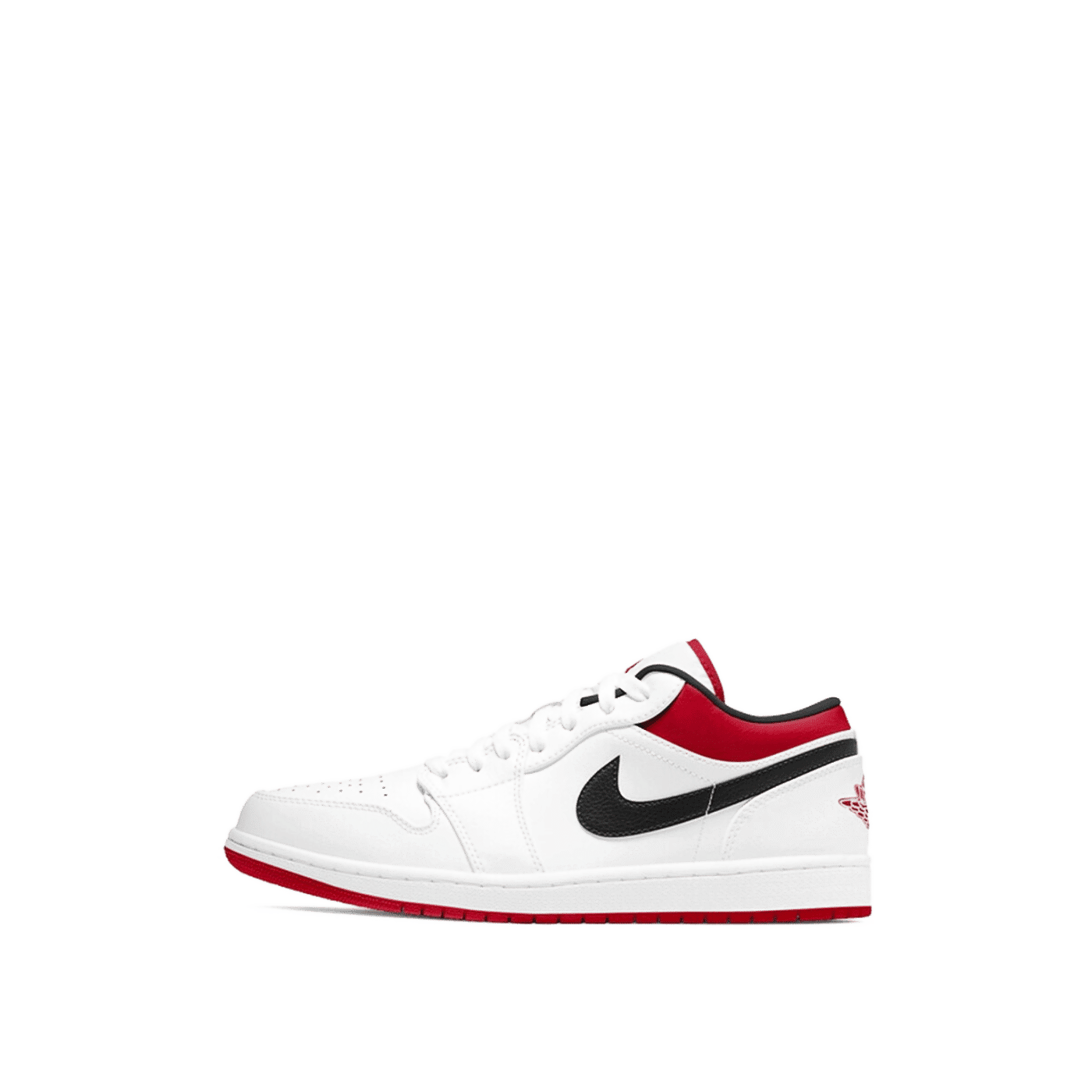 Air Jordan 1 Low "University Red Black" | 553558-118
