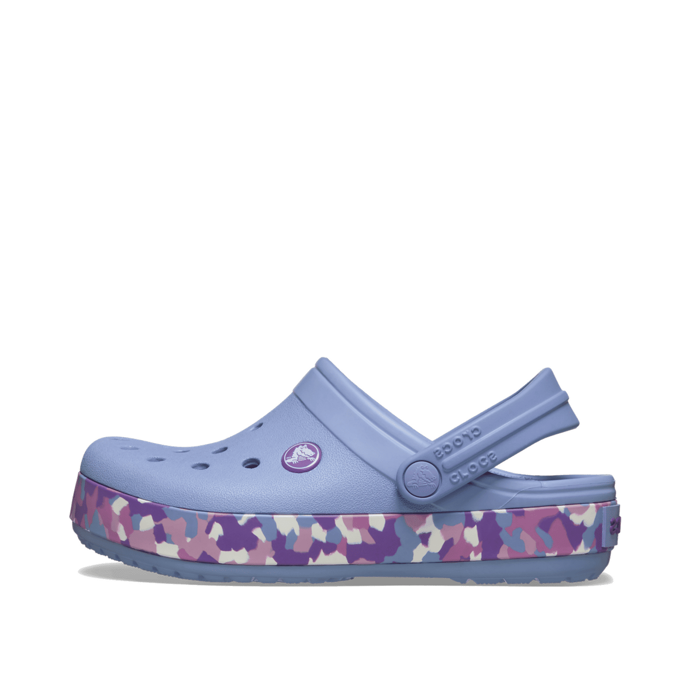 Crocs Crocband Glow Confetti Band Clog "Blue Haze/Multi" | 2125234ZA