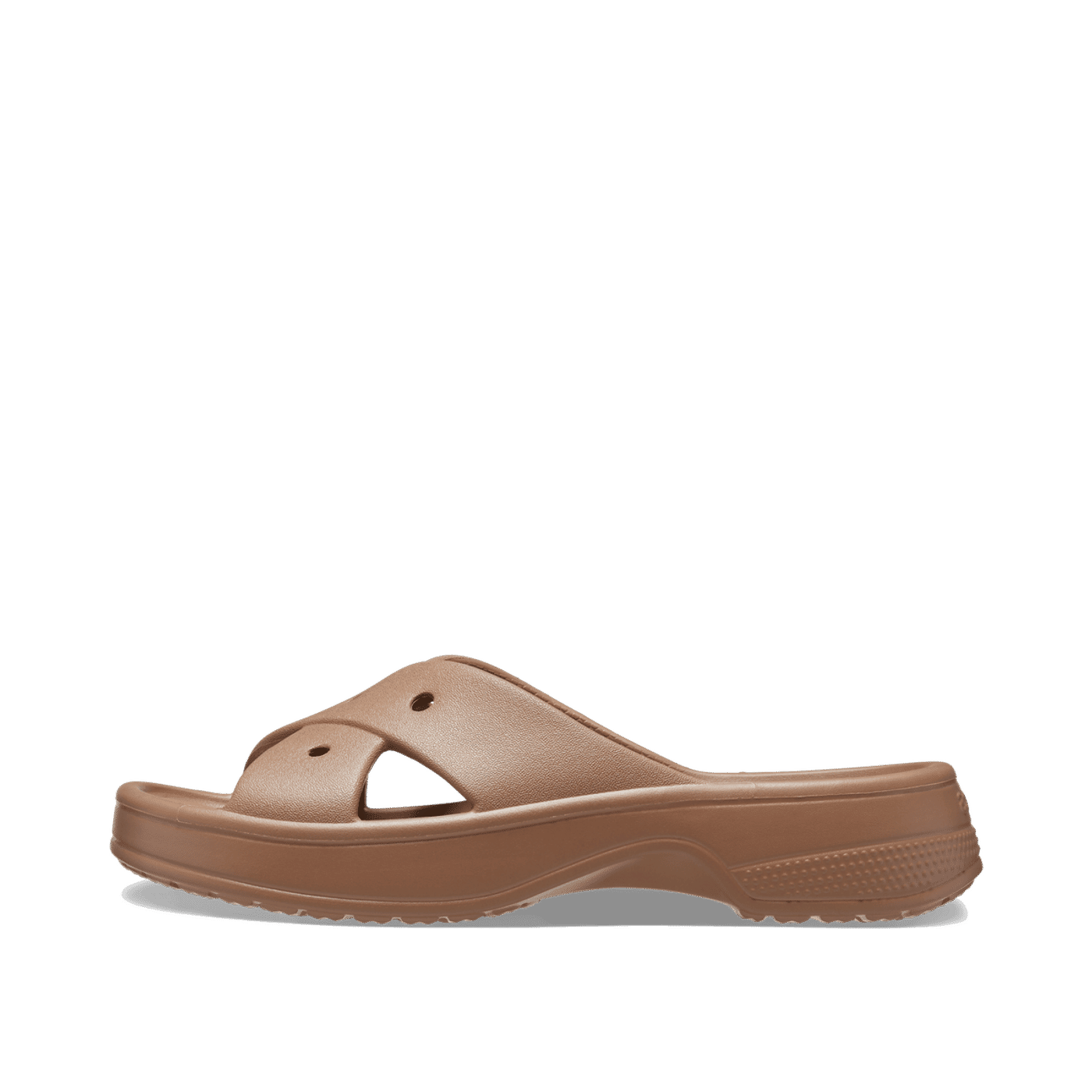 Crocs Classic Cross Strap Slides "Milk Chocolate" | 2108402JJ