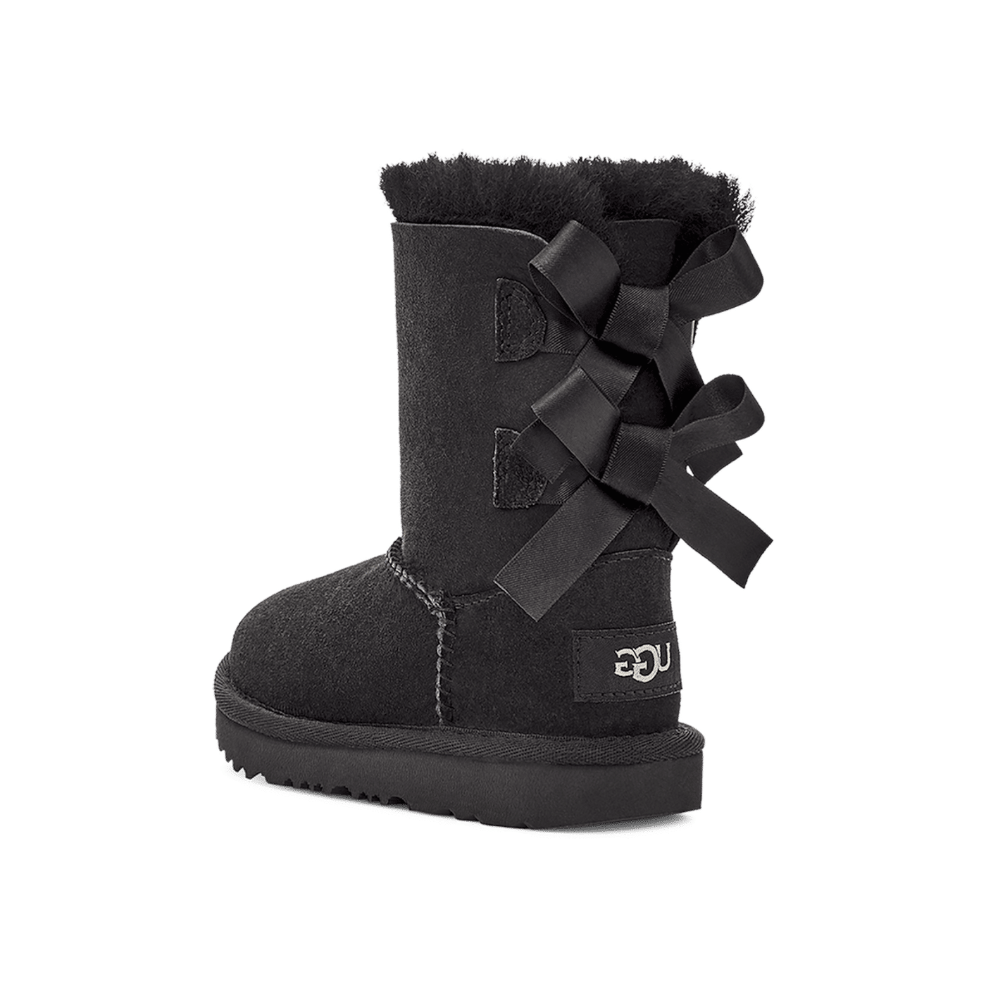 UGG Bailey Bow II Kids "Black" | 1017394TBLK